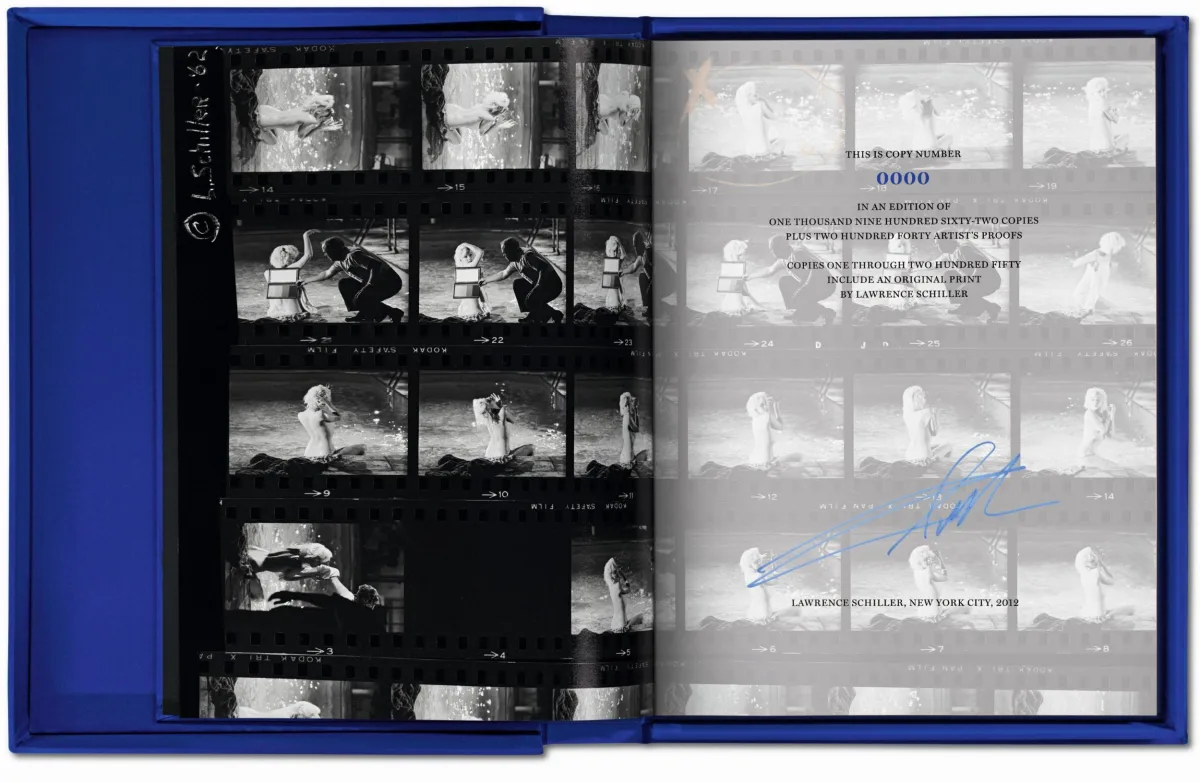 Lawrence Schiller. Marilyn & Me, Art Edition No. 1–125 ‘Roll 11, Frame 12’