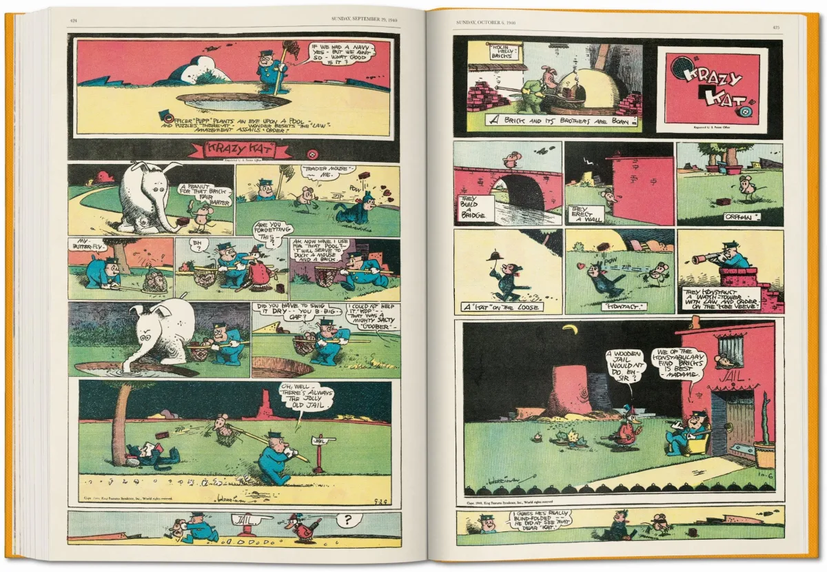 George Herriman “Krazy Kat”. Toutes les planches dominicales en couleurs 1935–1944