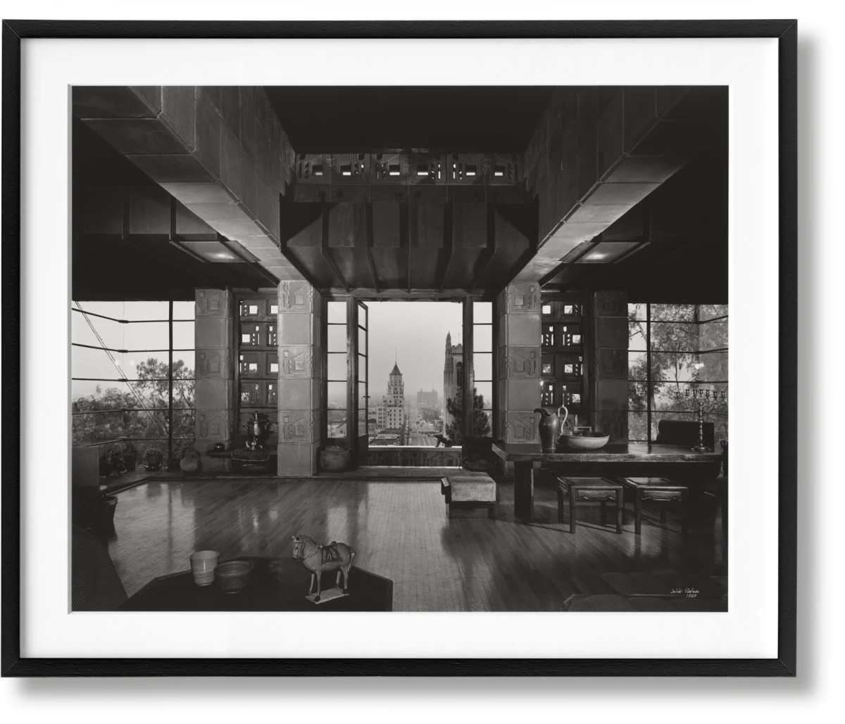 Julius Shulman. 'Wright, Freeman House'