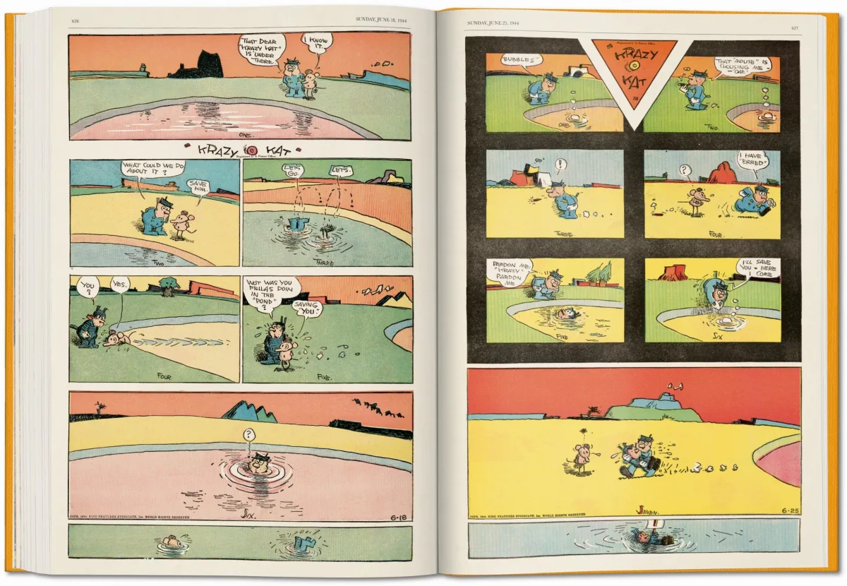 George Herriman “Krazy Kat”. Toutes les planches dominicales en couleurs 1935–1944