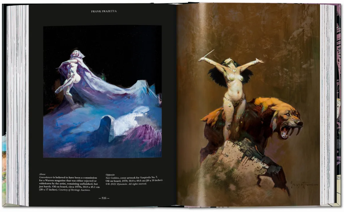 The Fantastic Worlds of Frank Frazetta. 45th Ed.