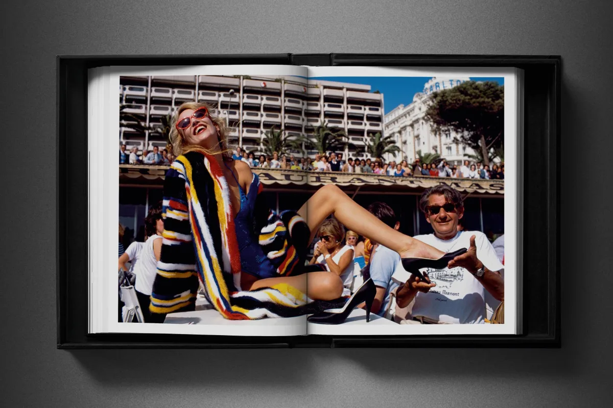 David Bailey. Eighties. Art Edition No. 101–200, ‘Jerry Hall and Jacques Henri Lartigue’, 1983