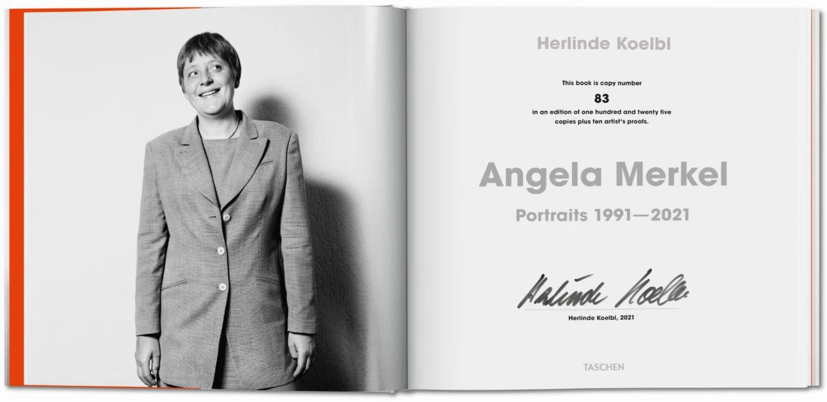 Herlinde Koelbl. Angela Merkel. Art Edition No. 1-125