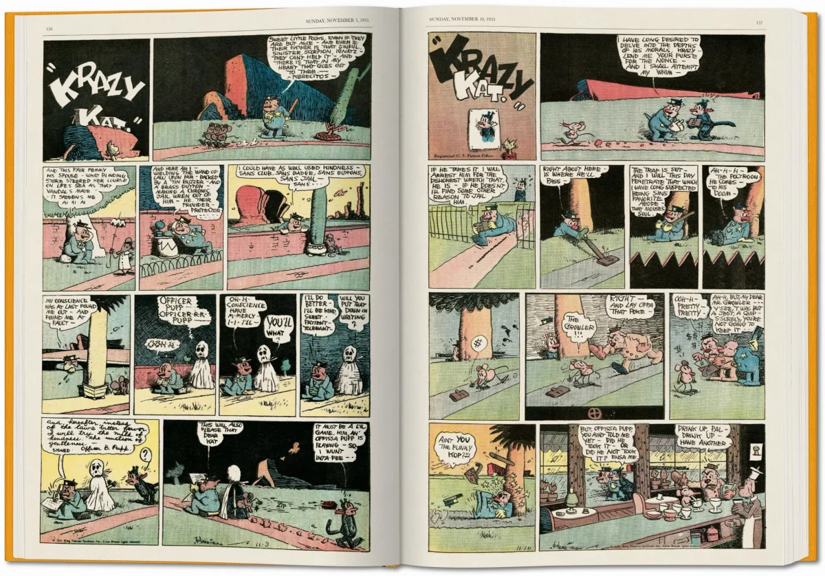 George Herriman “Krazy Kat”. Toutes les planches dominicales en couleurs 1935–1944