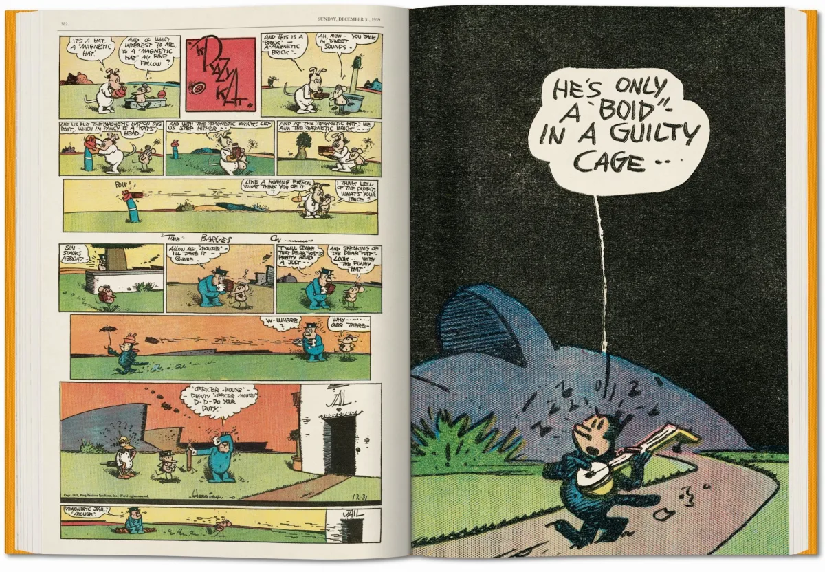 George Herriman “Krazy Kat”. Toutes les planches dominicales en couleurs 1935–1944