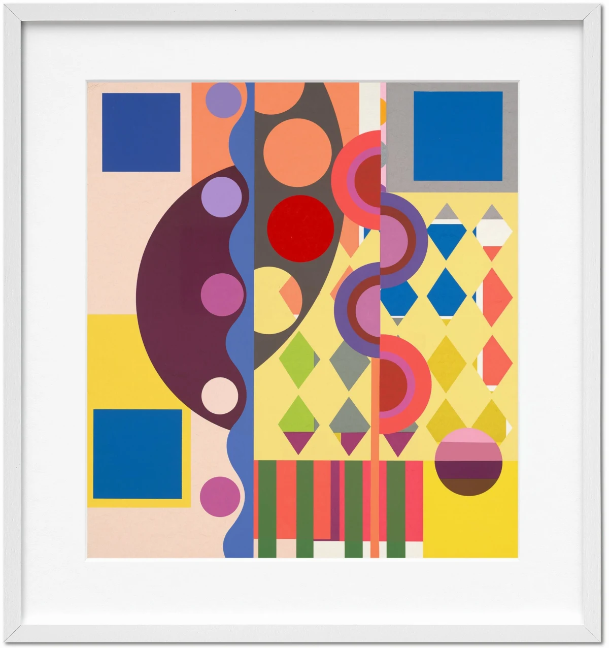 Beatriz Milhazes. Art Edition No. 1–100 ‘Mango and Passion Fruit in Lilac and Violet’