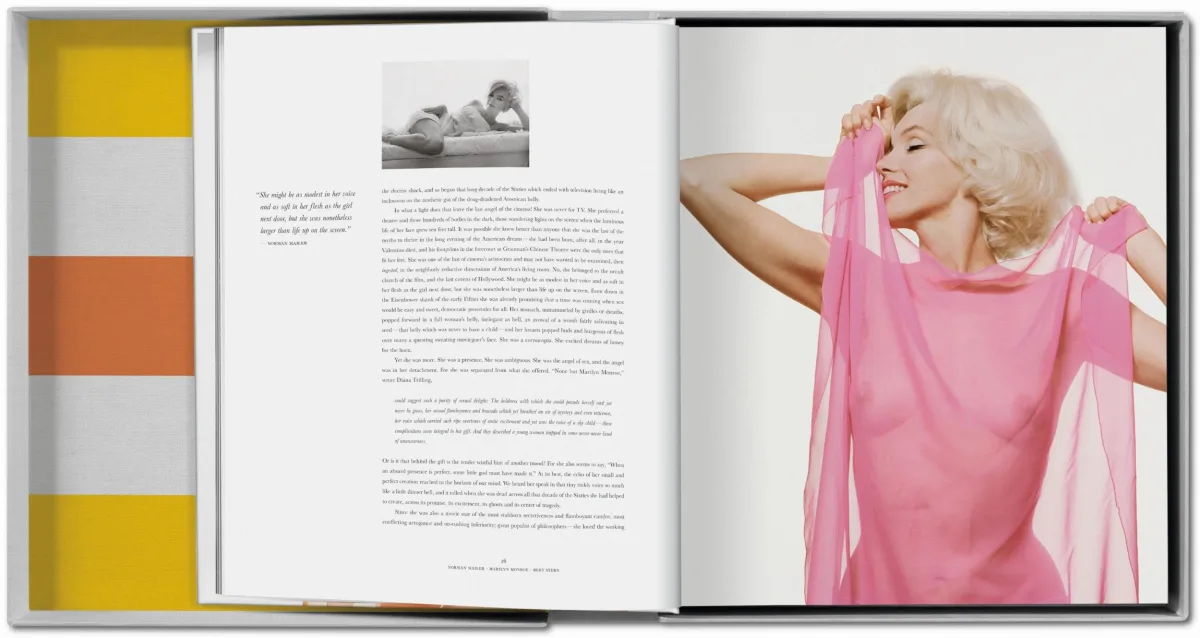 Norman Mailer. Bert Stern. Marilyn Monroe