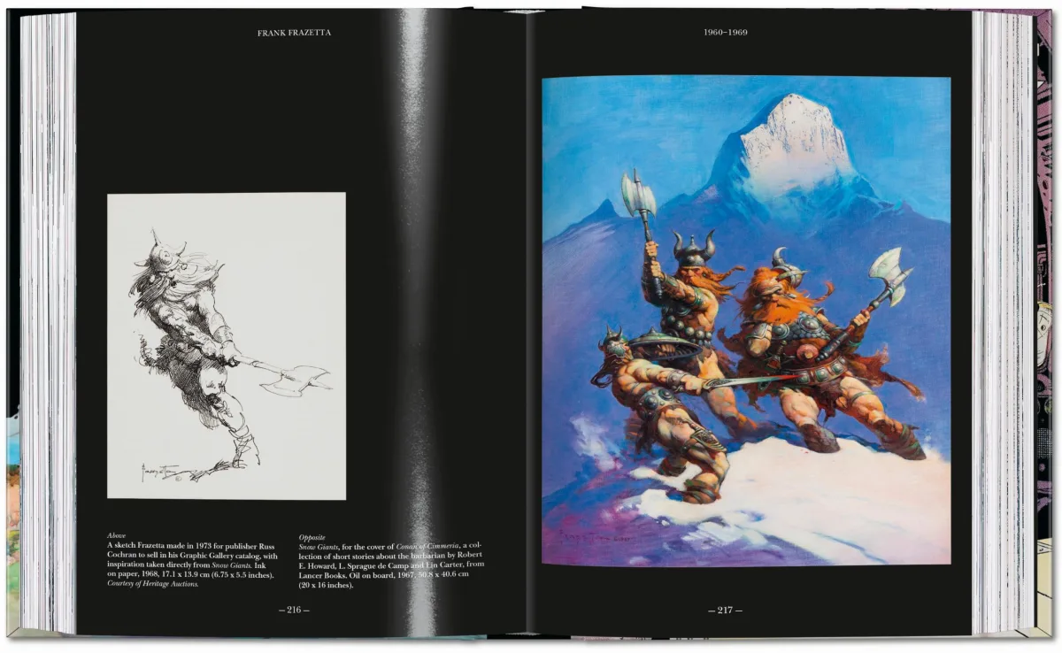 The Fantastic Worlds of Frank Frazetta. 45th Ed.