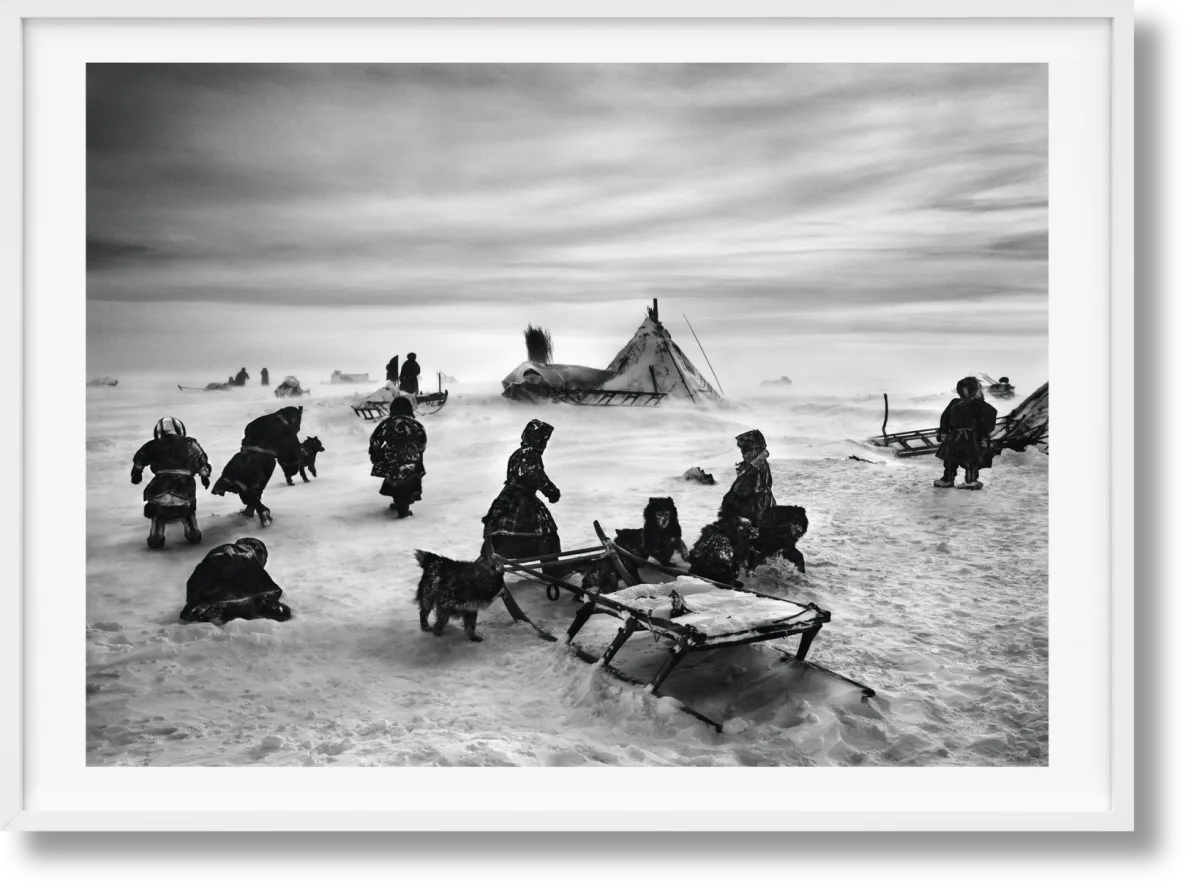 Sebastião Salgado. Genesis. Art Edition No. 101–200 ‘North of the Ob River, Yamal Peninsula, Siberia, Russia’