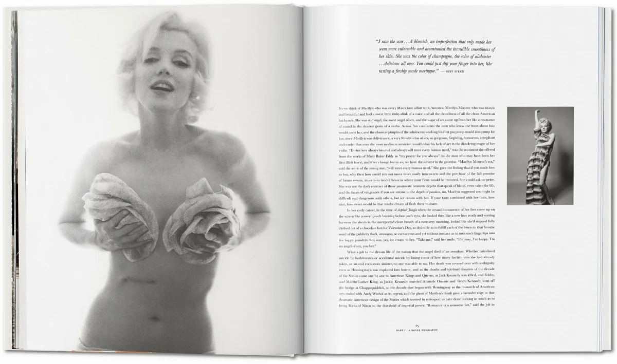 Norman Mailer. Bert Stern. Marilyn Monroe