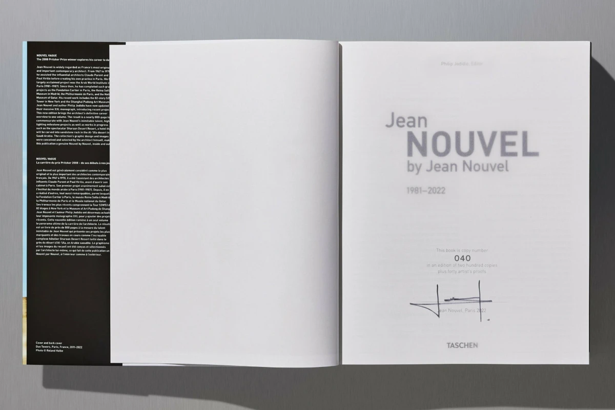 Jean Nouvel by Jean Nouvel. 1981–2022. Art Edition