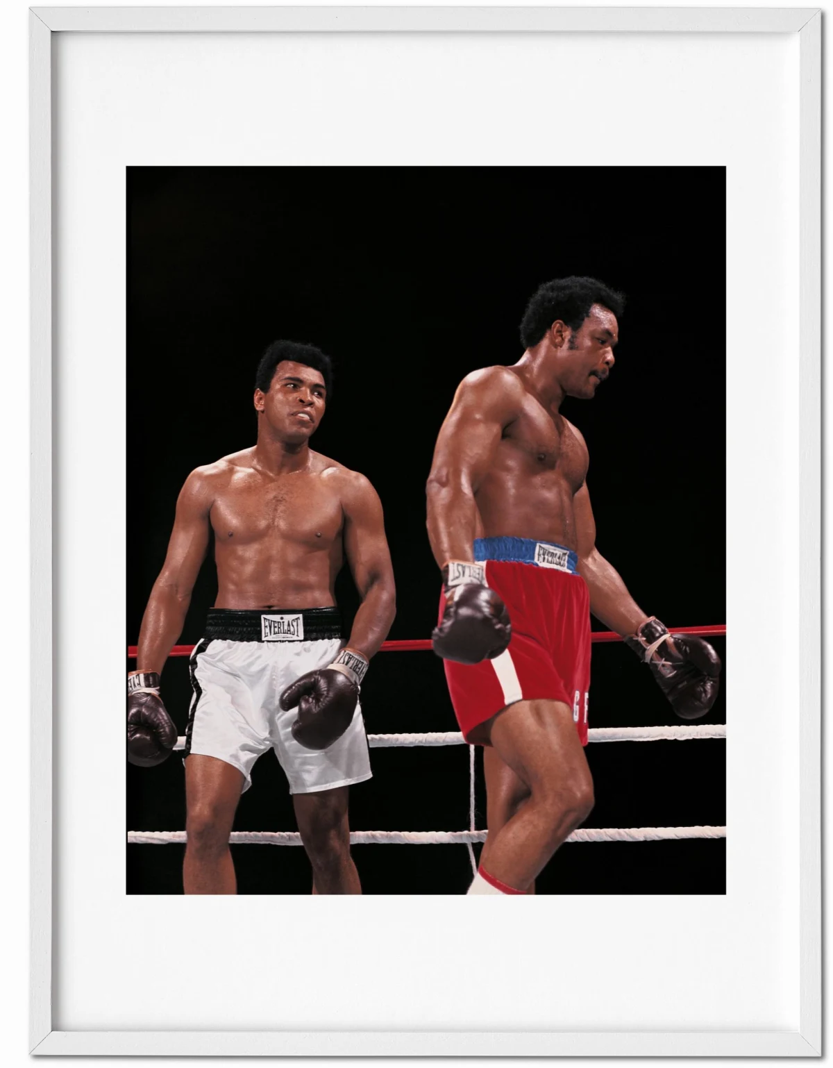 Norman Mailer. N.Leifer. H.Bingham. The Fight. Art Edition No. 1–125, Neil Leifer ‘Ali vs. Foreman – Ali Glaring at Foreman’