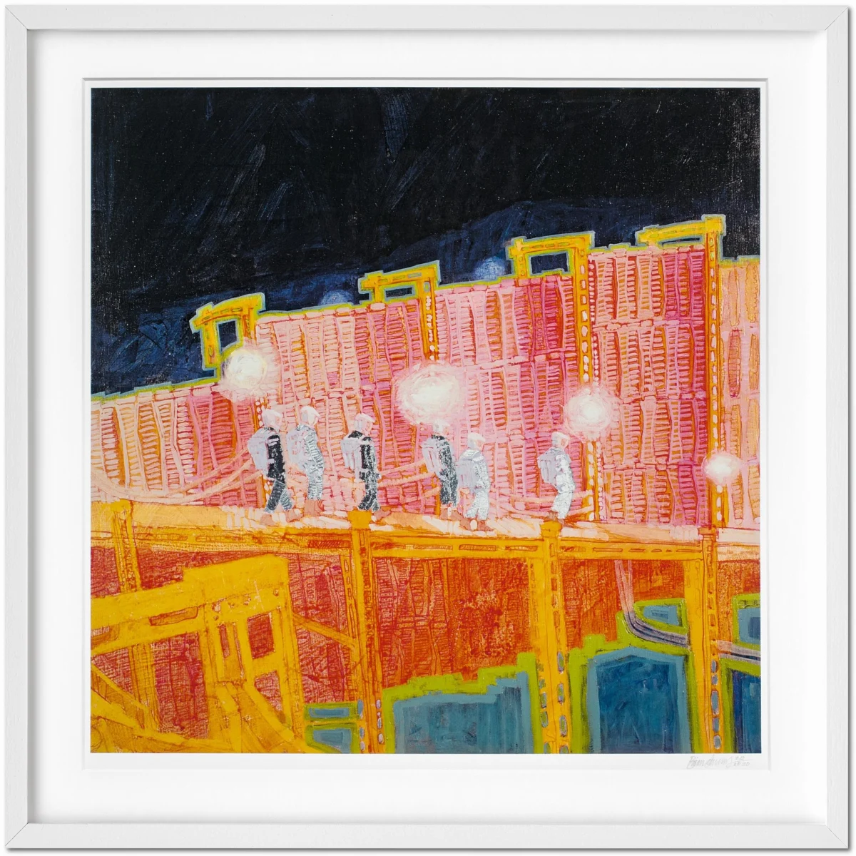 The Making of Stanley Kubrick’s 2001, Art Edition No. 1–250 ‘Exploration team moving down moon pit ramp’