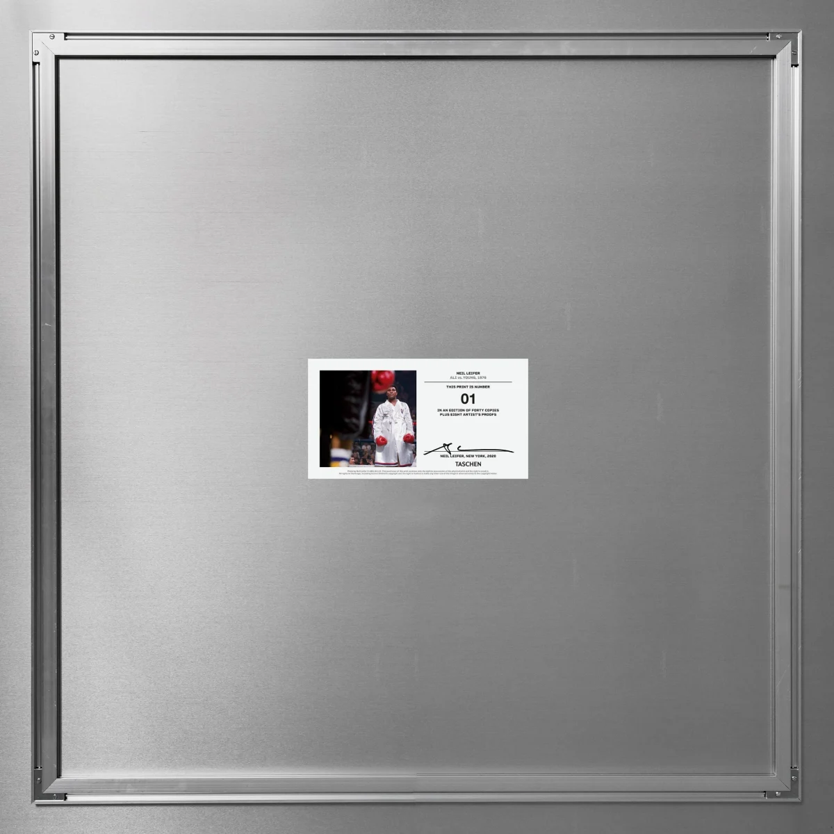 Neil Leifer. Homage to Ali. 'Ali vs. Young, 1976'