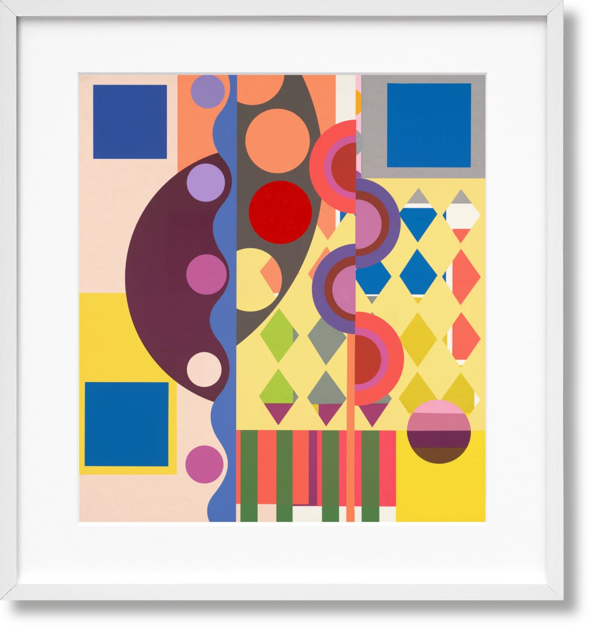 Beatriz Milhazes. Art Edition No. 1–100 ‘Mango and Passion Fruit in Lilac and Violet’