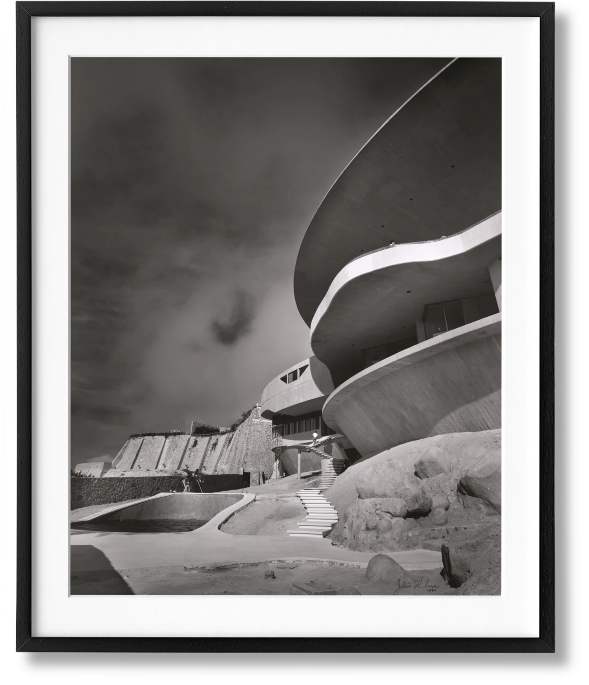 Julius Shulman. 'Lautner, Arango House'