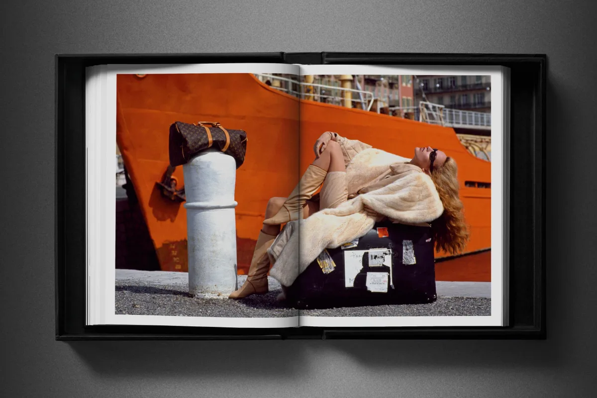 David Bailey. Eighties. Art Edition No. 101–200, ‘Jerry Hall and Jacques Henri Lartigue’, 1983