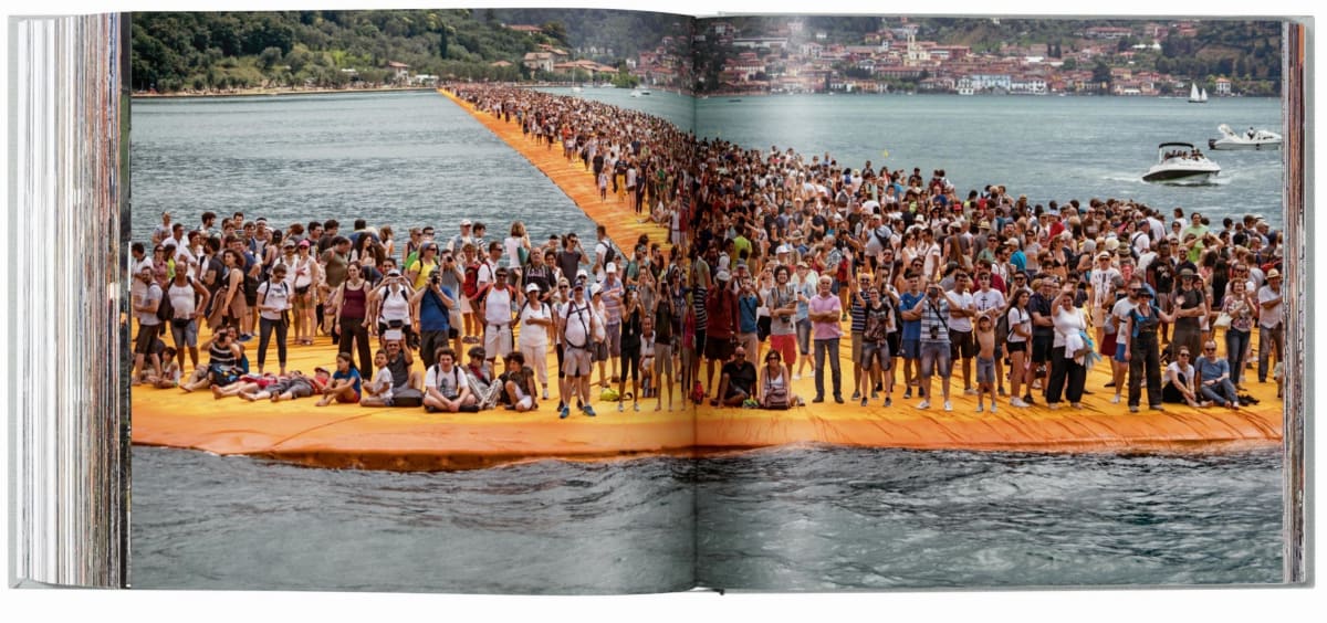 Christo and Jeanne-Claude. The Floating Piers. Art Edition No. 21–40 (Collage)