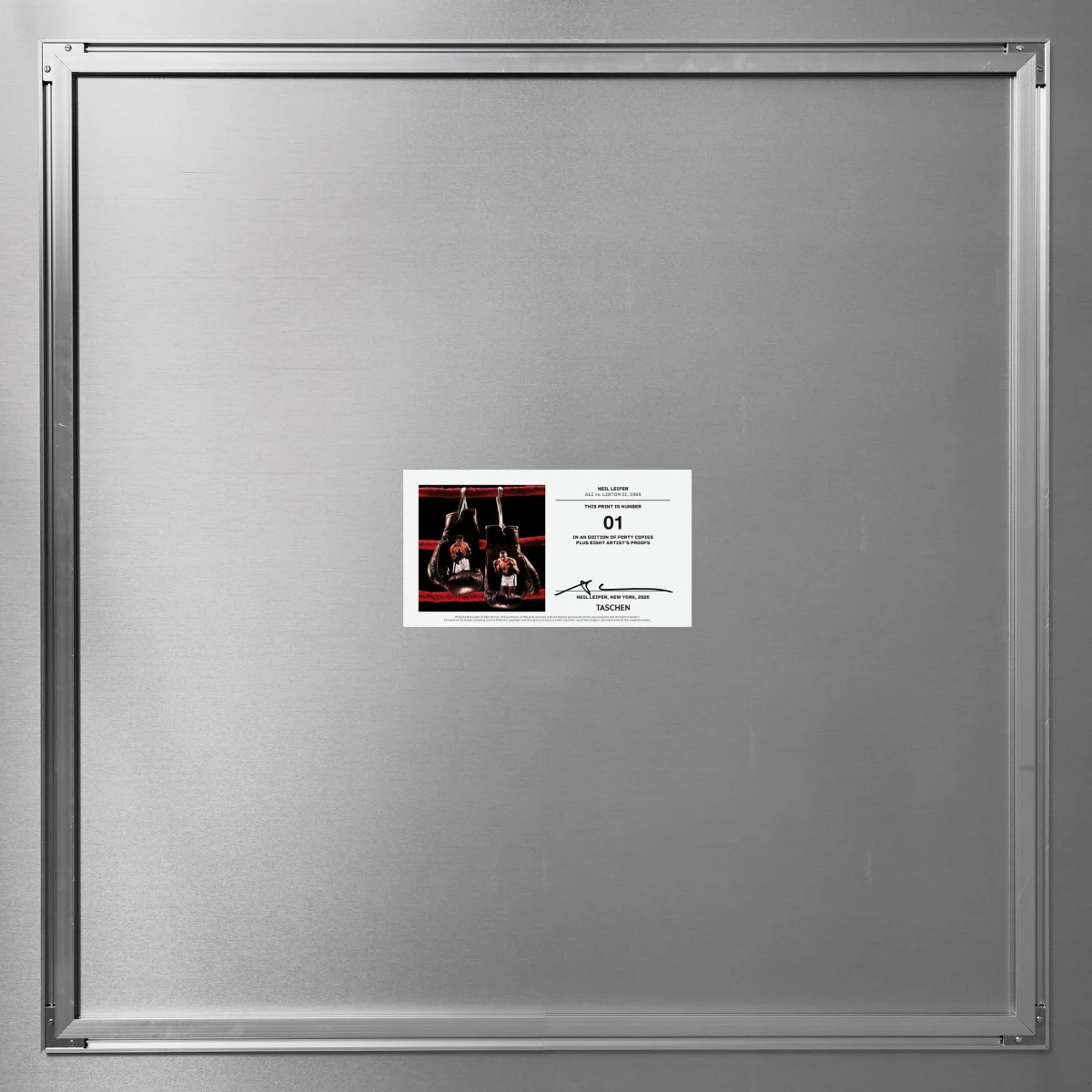 Neil Leifer. Homage to Ali. ‘Ali vs. Liston II, 1965’