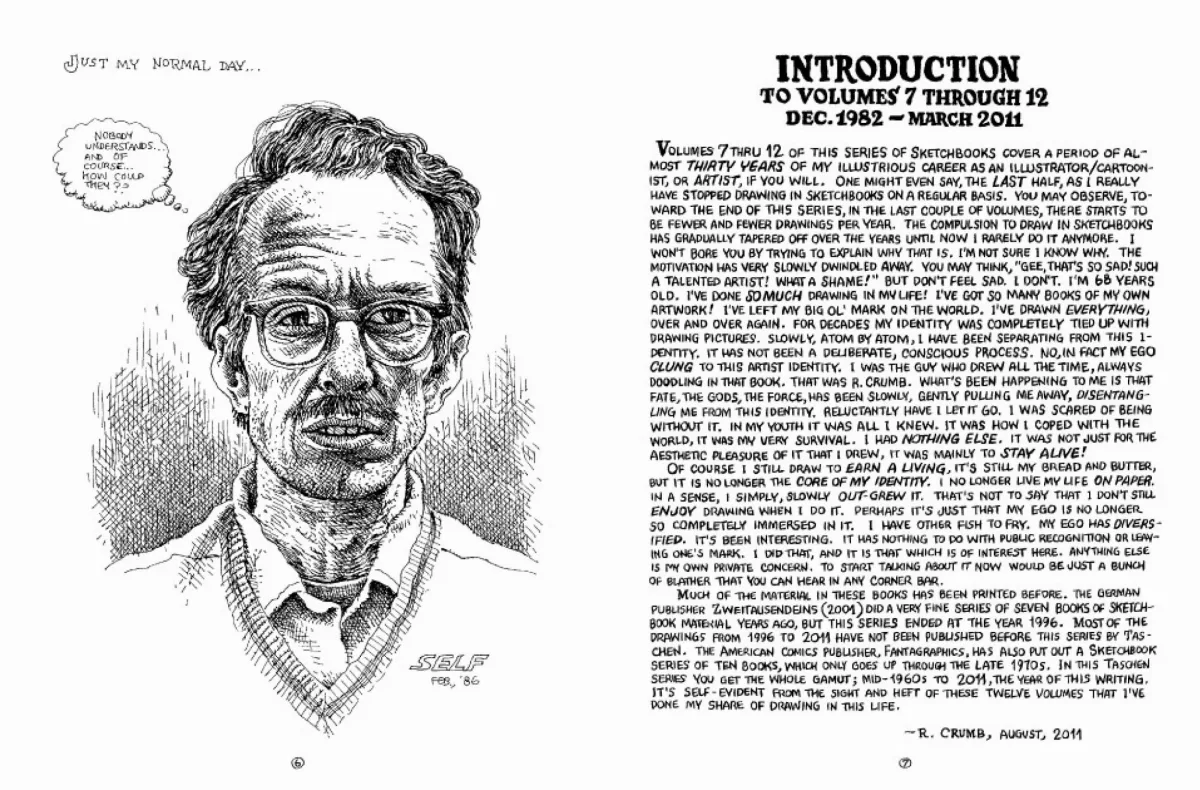 Robert Crumb. Sketchbooks 1982-2011