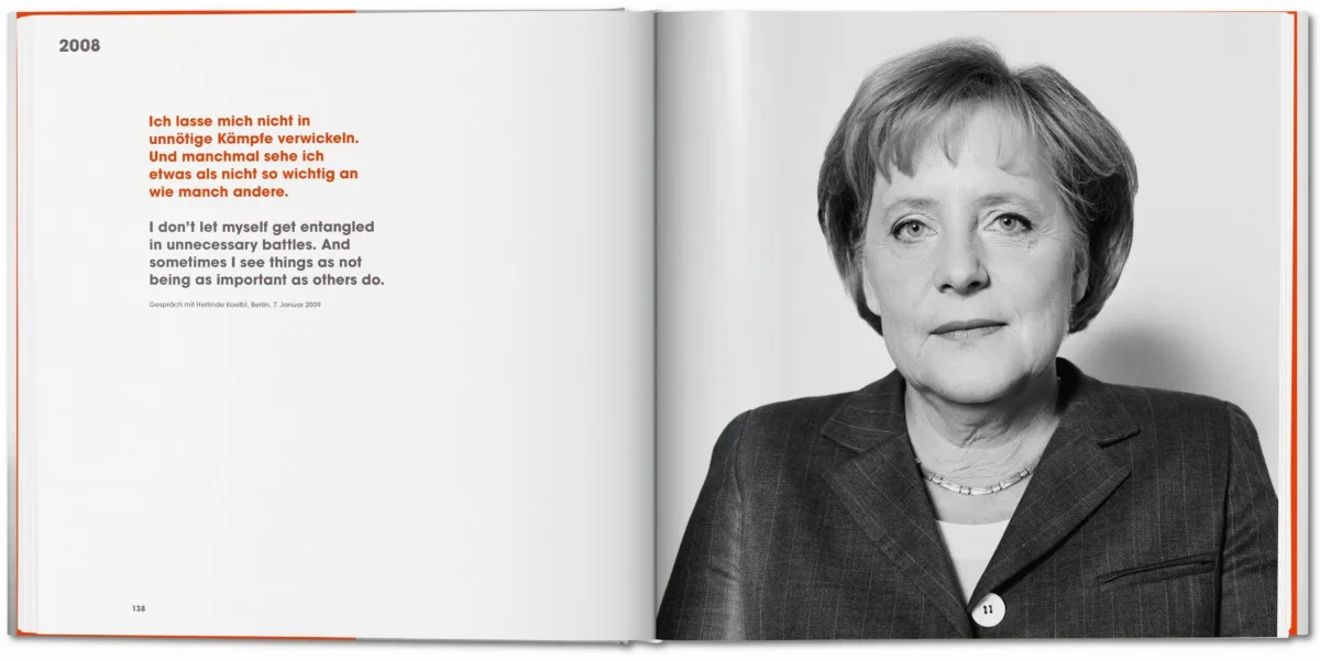 Herlinde Koelbl. Angela Merkel. Art Edition No. 1-125