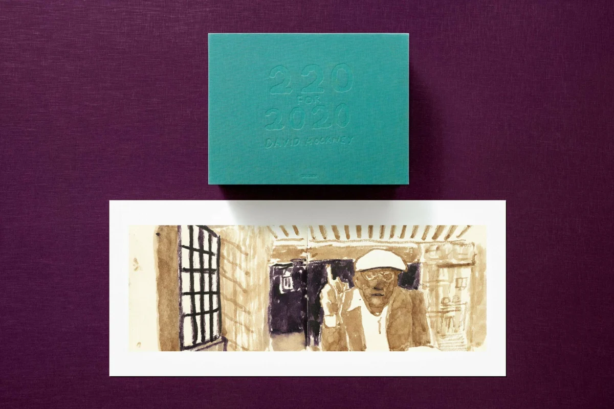 David Hockney. 220 for 2020. Art Edition No. 101–200 ‘Self-Portrait in My Living Room’