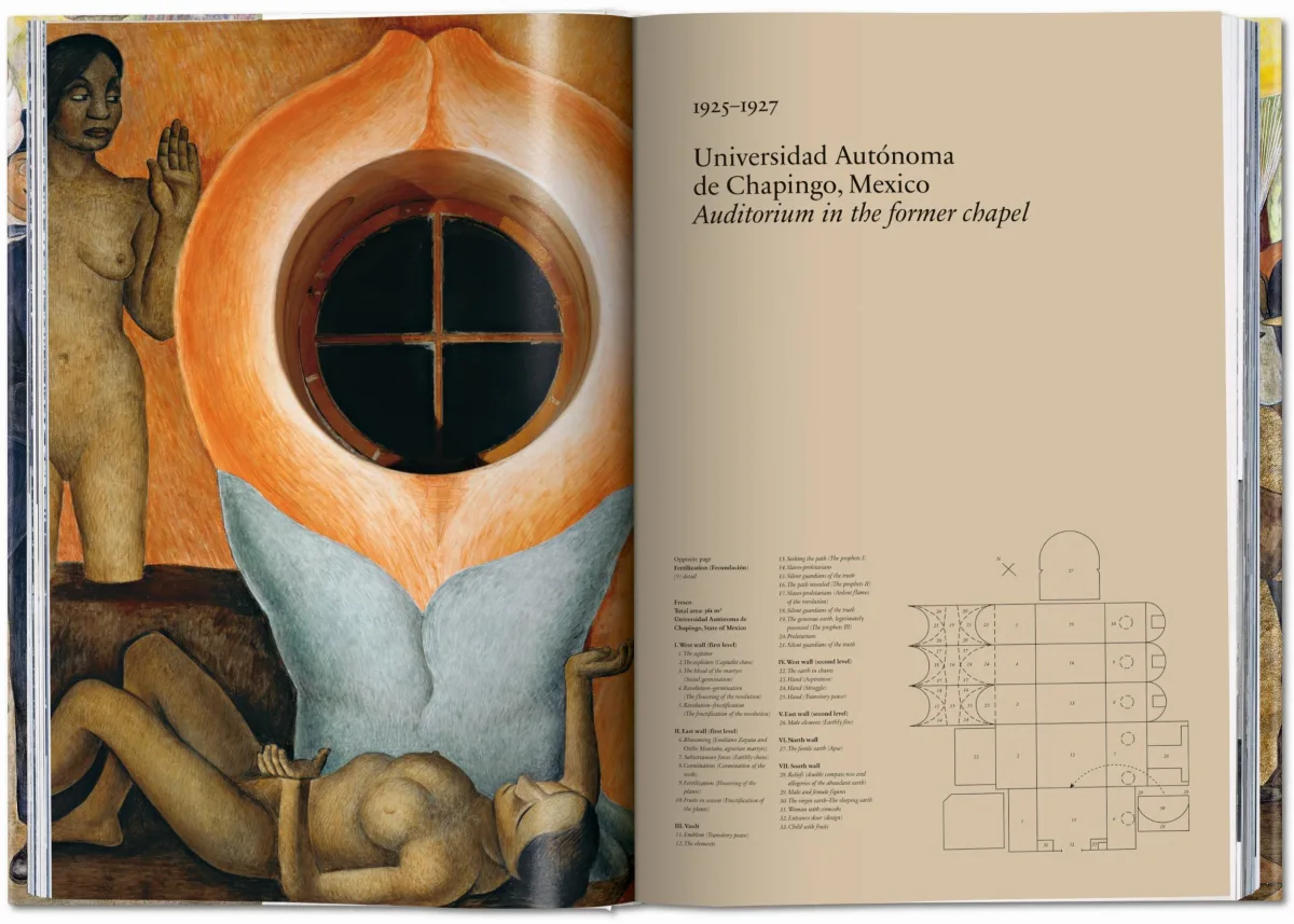 Diego Rivera. Sämtliche Wandgemälde