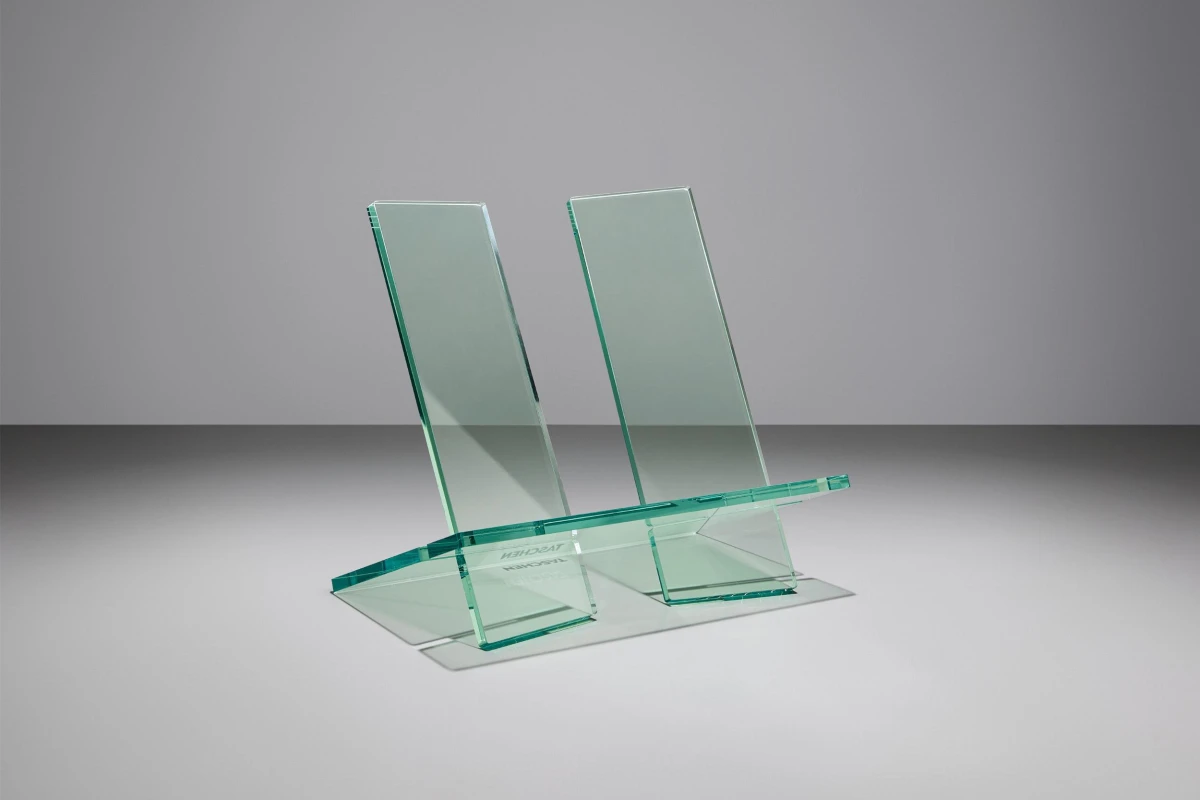 Bookstand. Medium. Crystal Green