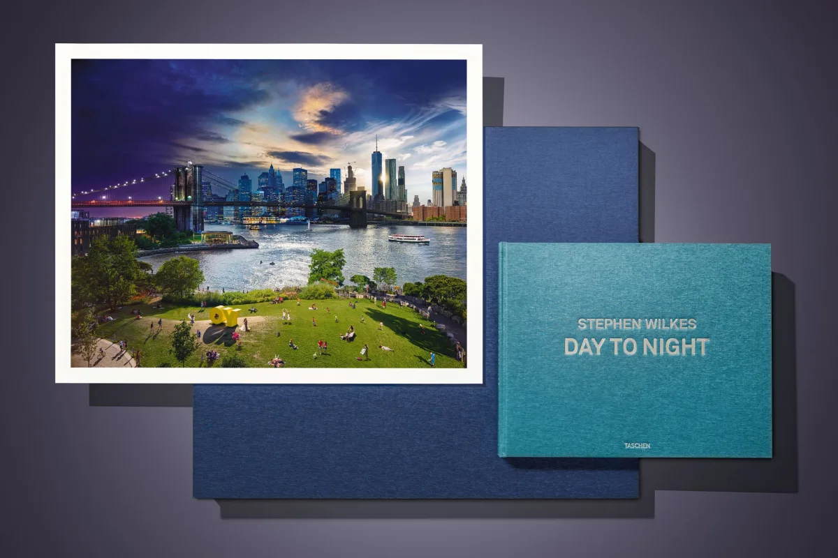 Stephen Wilkes. Day to Night. Art Edition No. 1–100 ‘Brooklyn Bridge, New York City, 2016’