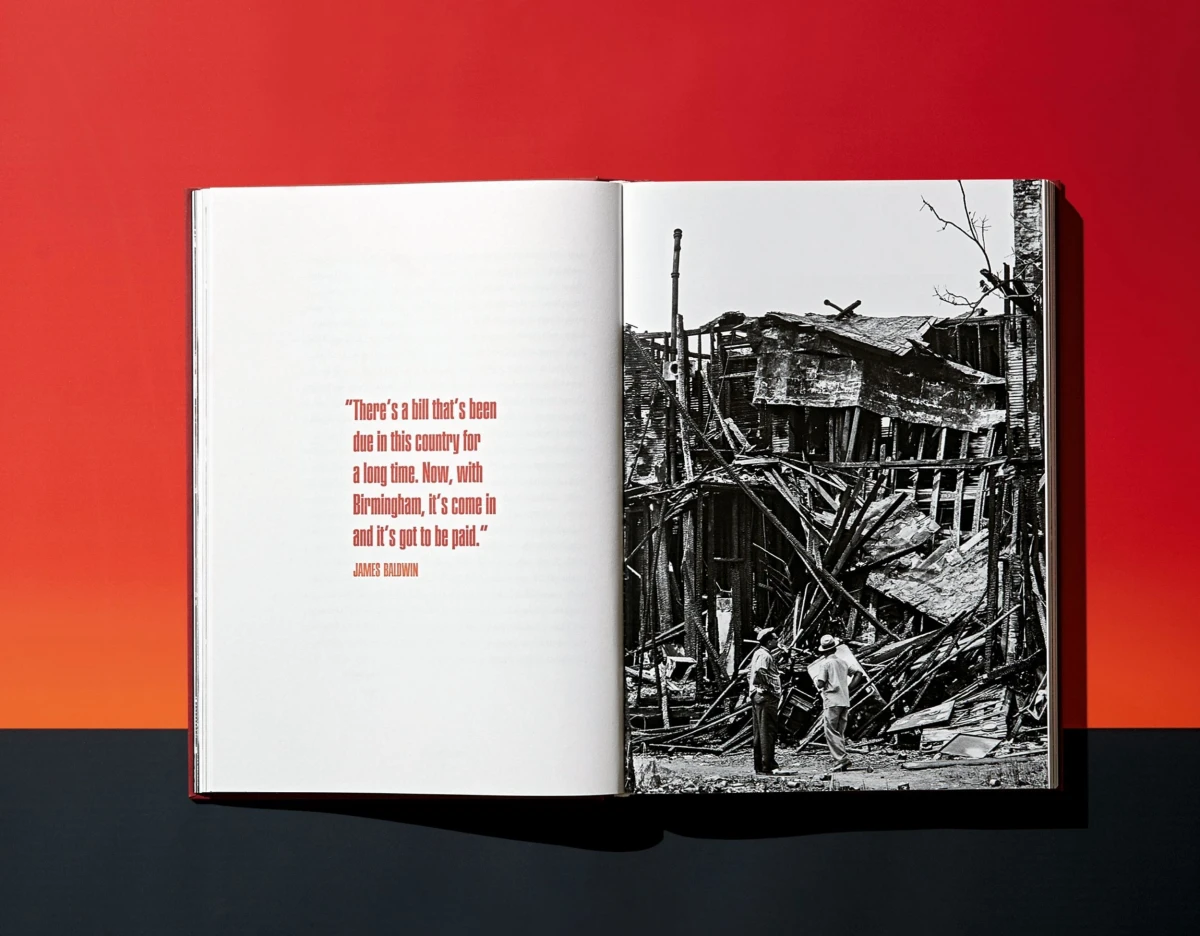 James Baldwin. The Fire Next Time. Photographs by Steve Schapiro