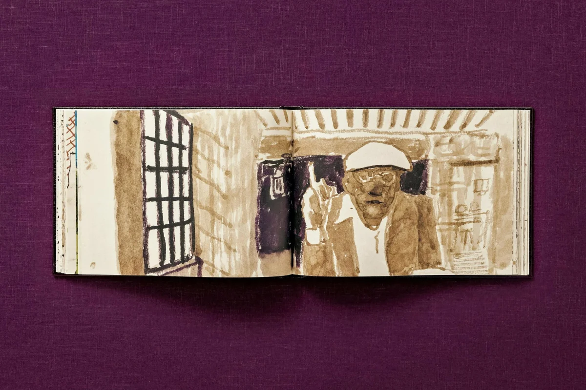 David Hockney. 220 for 2020. Art Edition No. 301–400 ‘My Second Drawing of Beuvron-en-Auge’