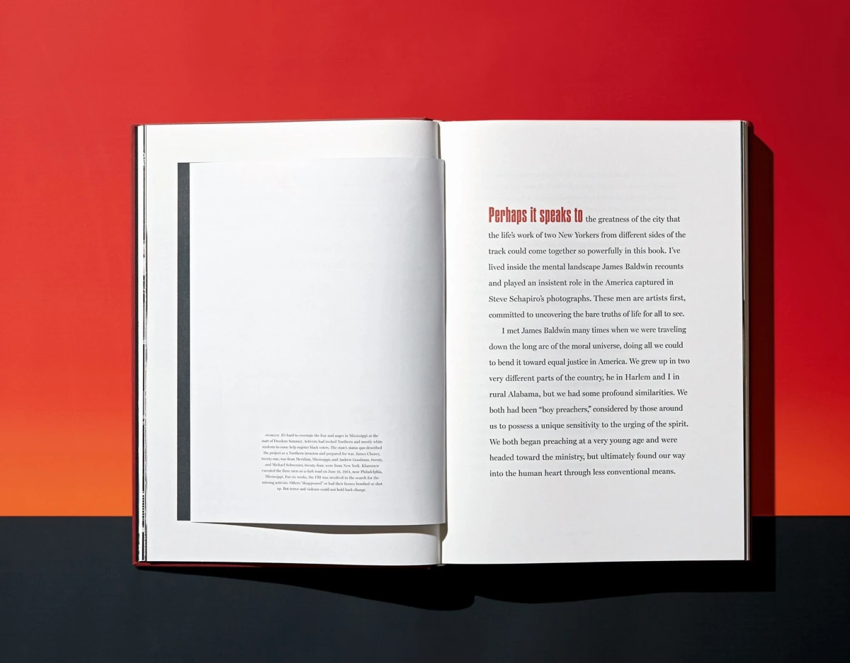 James Baldwin. The Fire Next Time. Photographs by Steve Schapiro