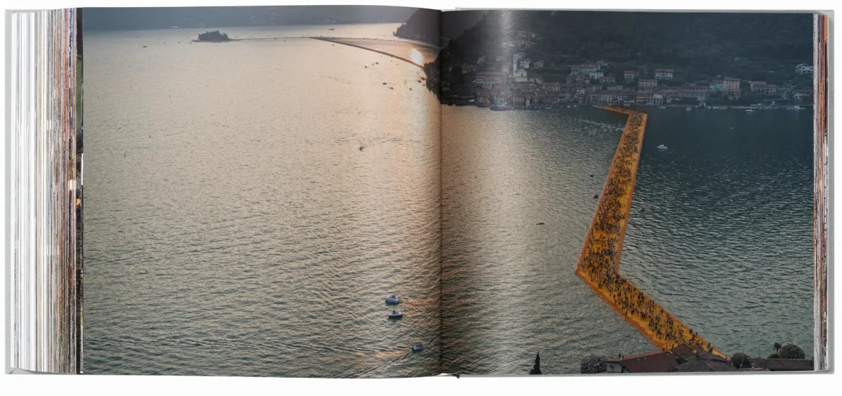 Christo and Jeanne-Claude. The Floating Piers. Art Edition No. 21–40 (Collage)