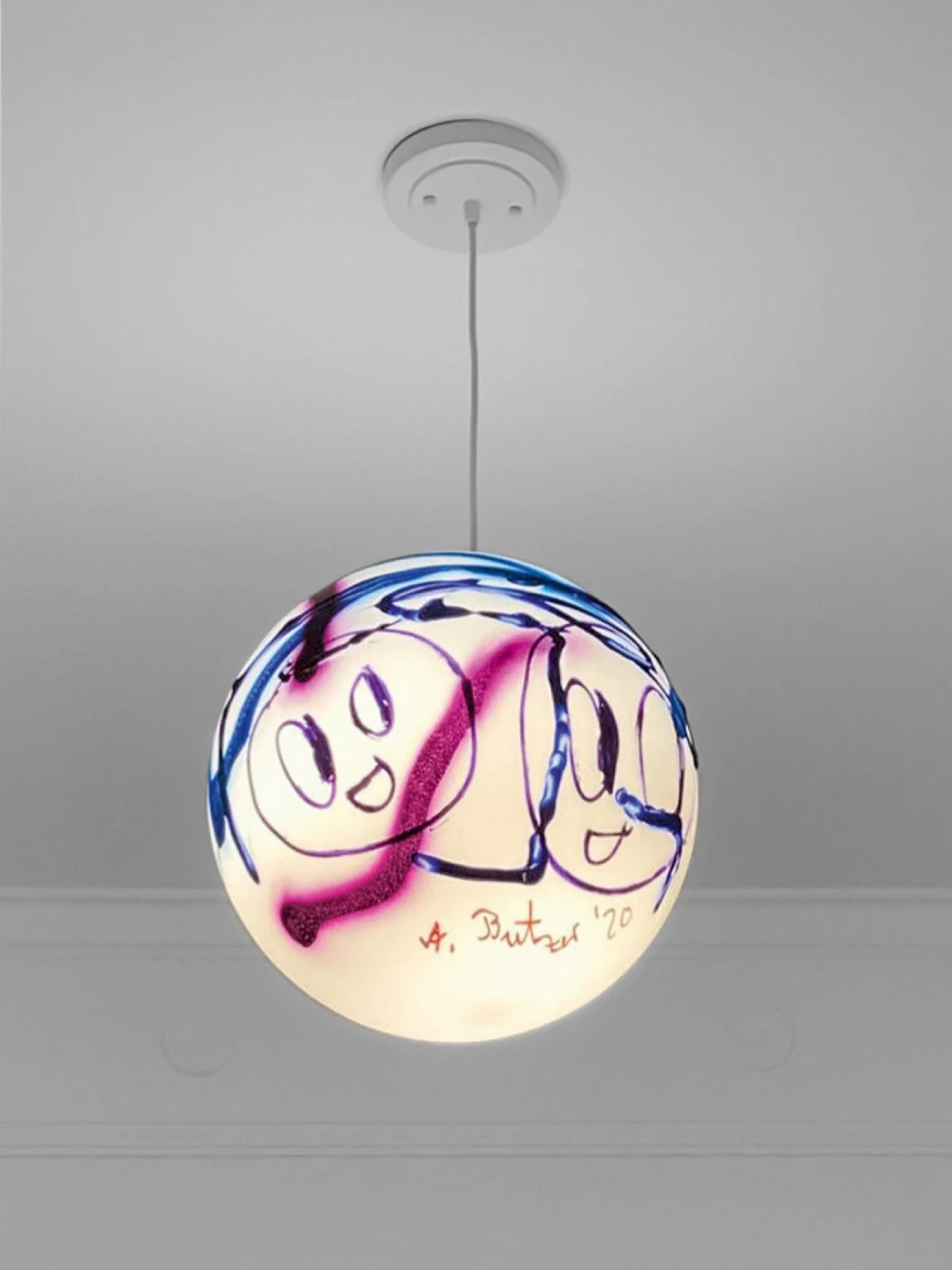 André Butzer. Art Edition No. 1–100 ‘Pendant Light’