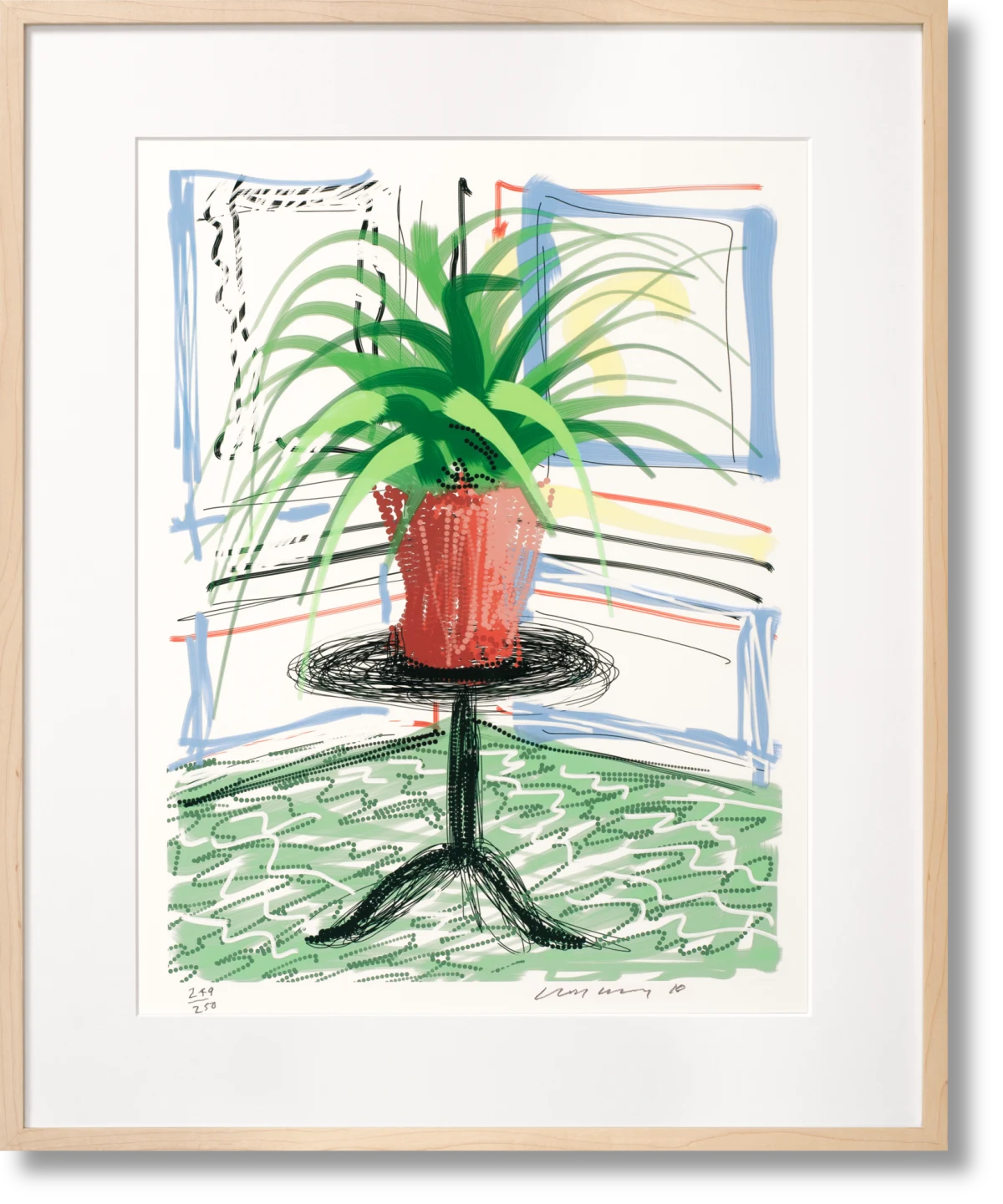 David Hockney. A Bigger Book. Art Edition No. 501–750 ‘Untitled, 468’