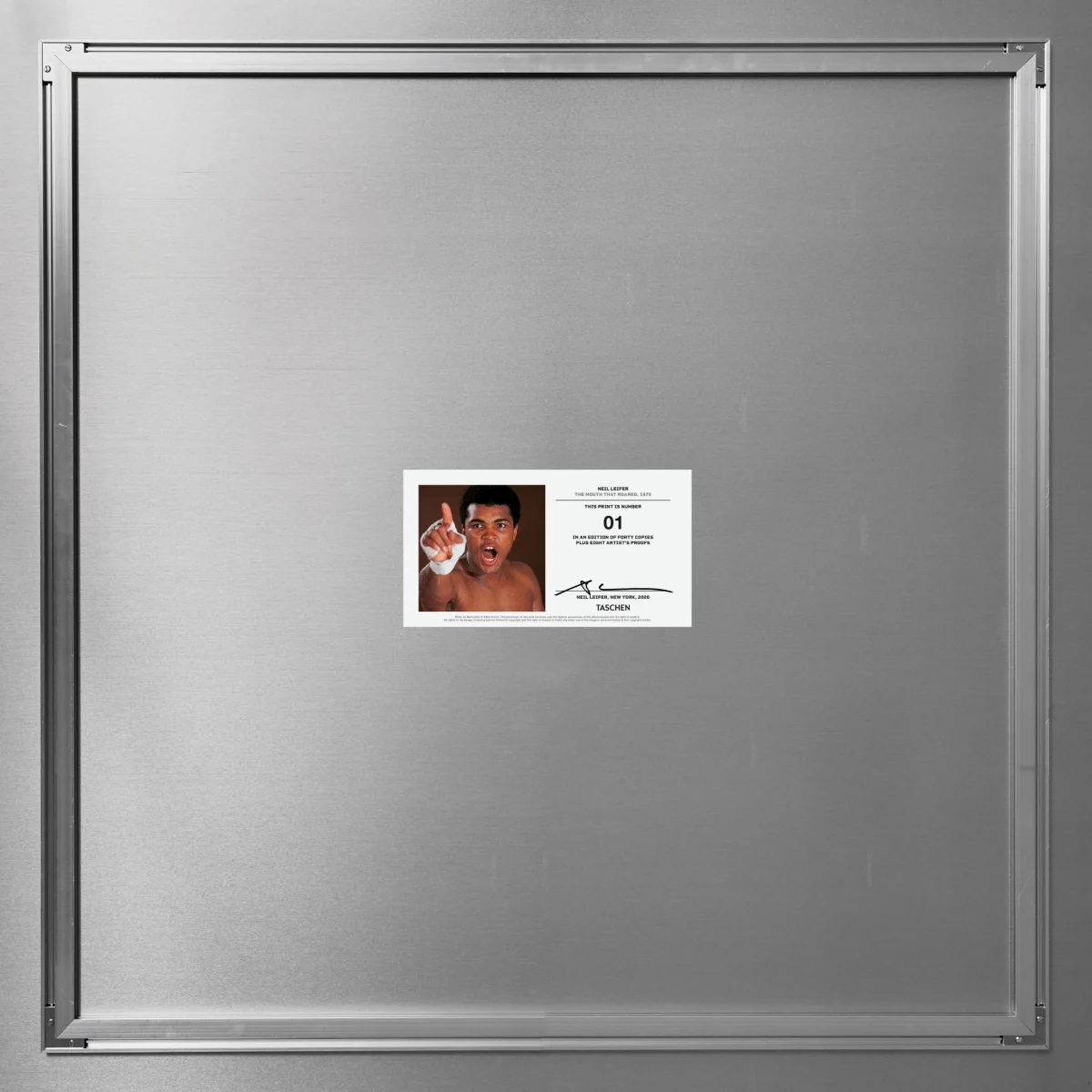 Neil Leifer. Homage to Ali. ‘The Mouth That Roared, 1970’