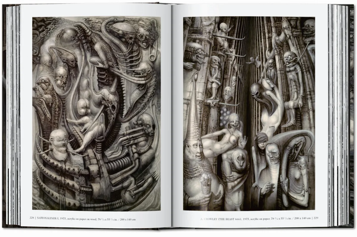 HR Giger. 45th Ed.