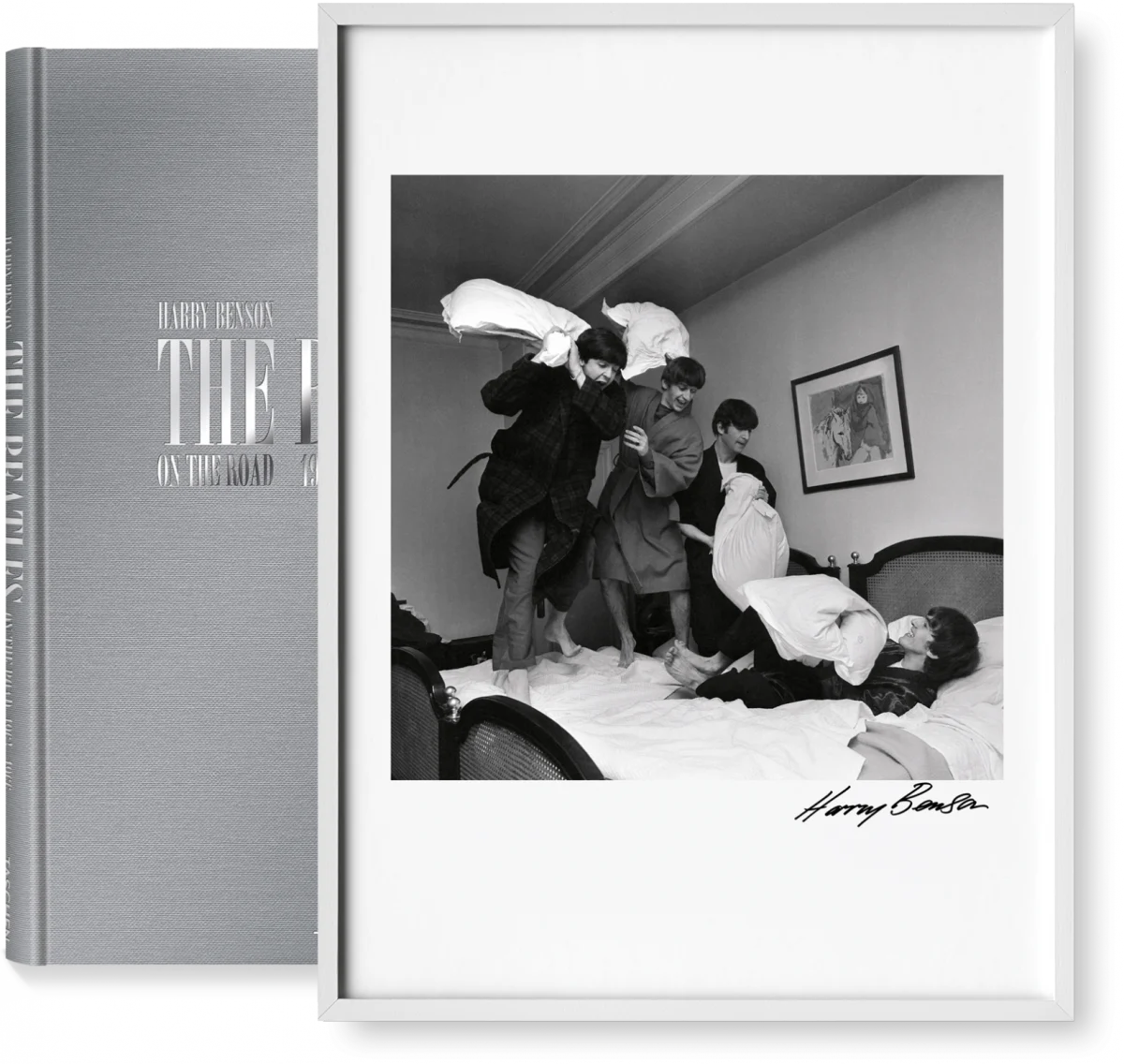 Harry Benson. The Beatles, Art Edition No. 1–100 ‘George V Hotel Suite’