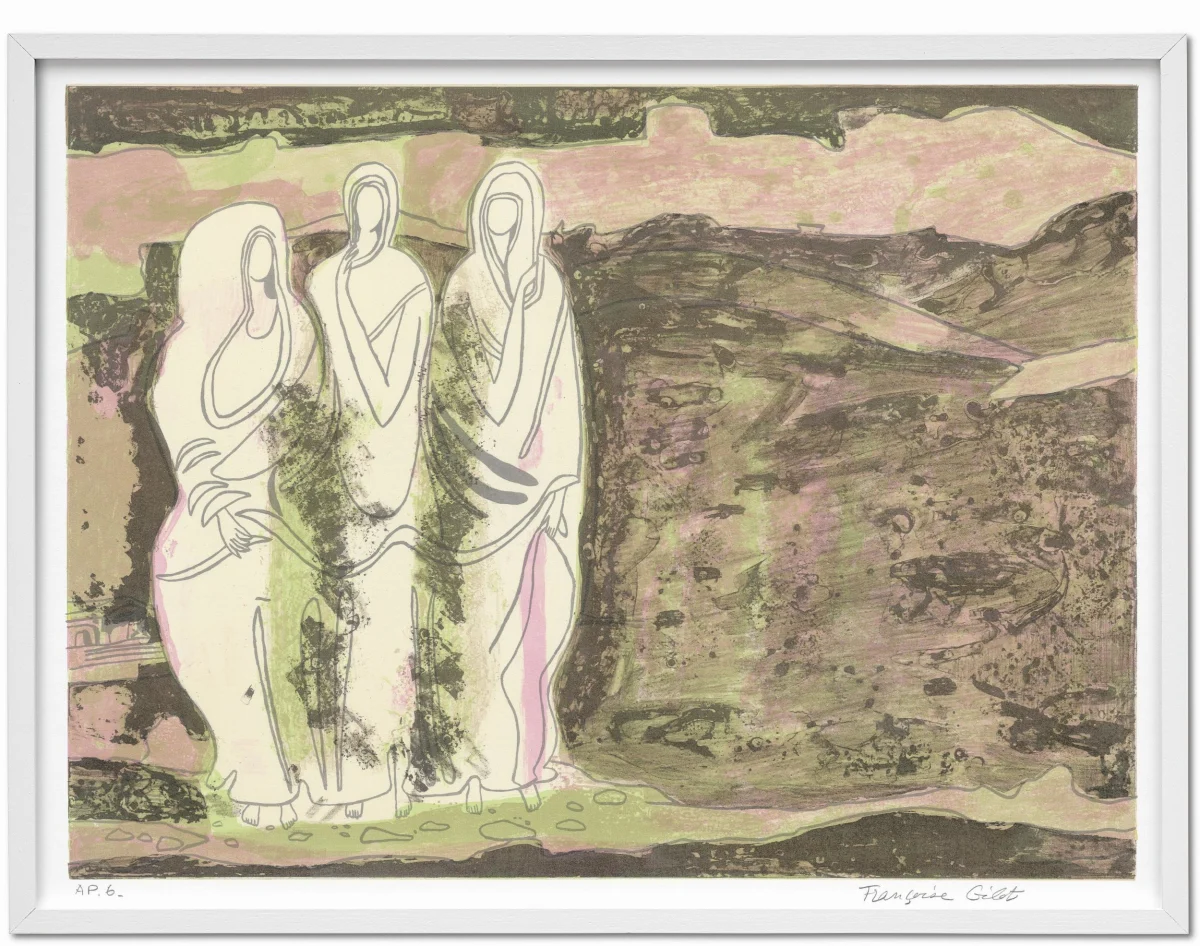 Françoise Gilot. Art Edition No. 61–120 ‘Indian Soul’