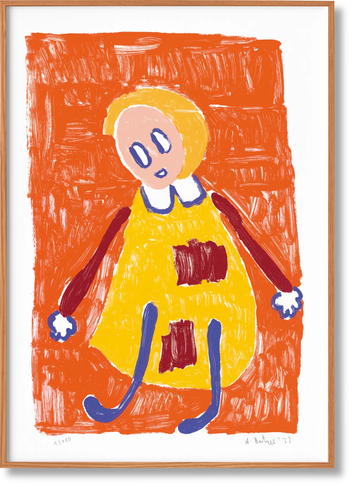 André Butzer. Screen Print ‘Untitled IV’, 2022