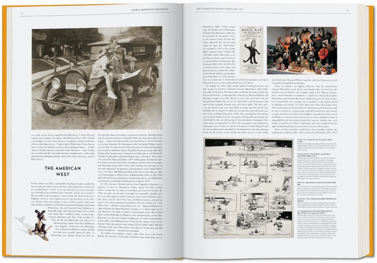 George Herriman “Krazy Kat”. Toutes les planches dominicales en couleurs 1935–1944