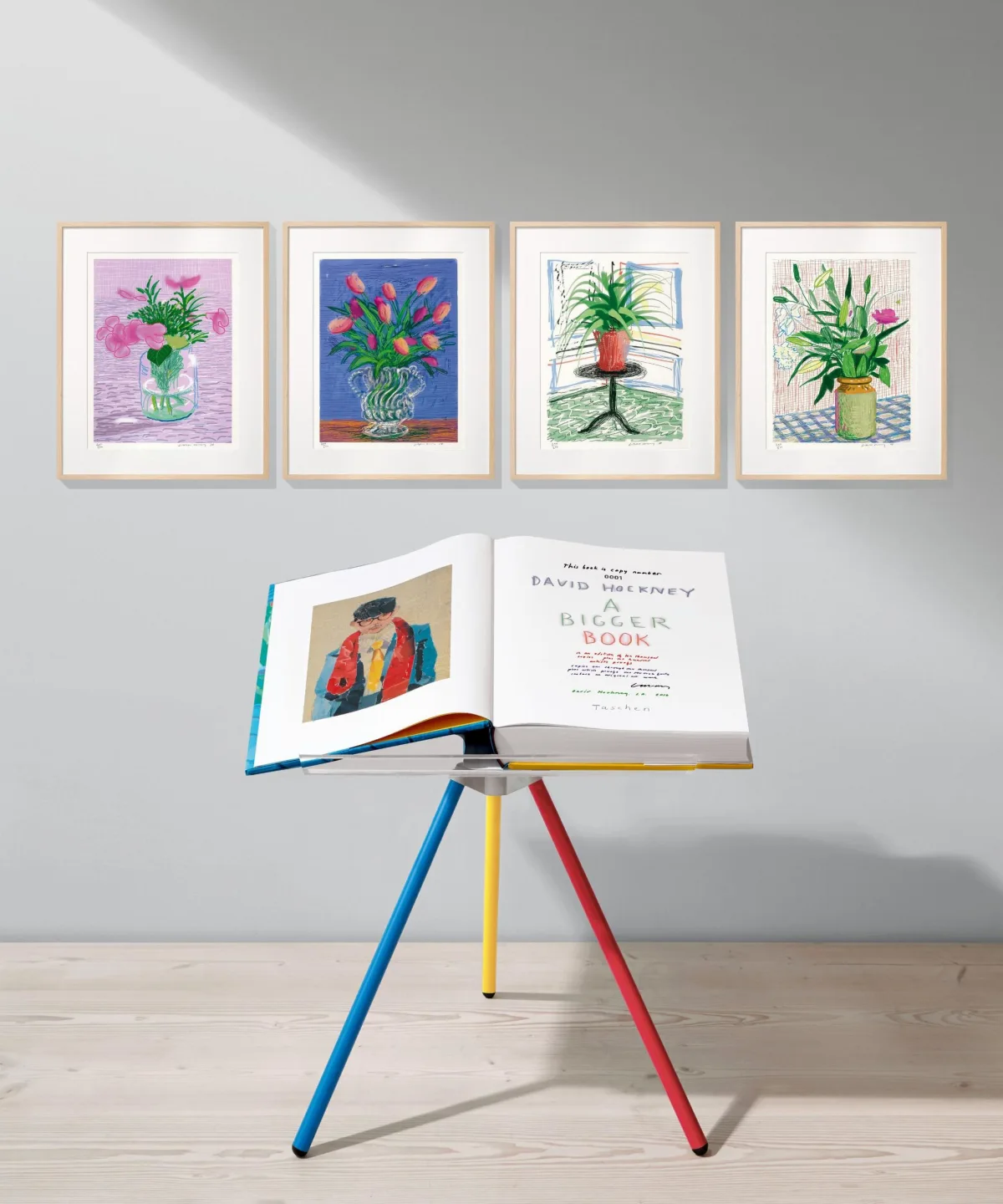 David Hockney. A Bigger Book. Art Edition No. 501–750 ‘Untitled, 468’