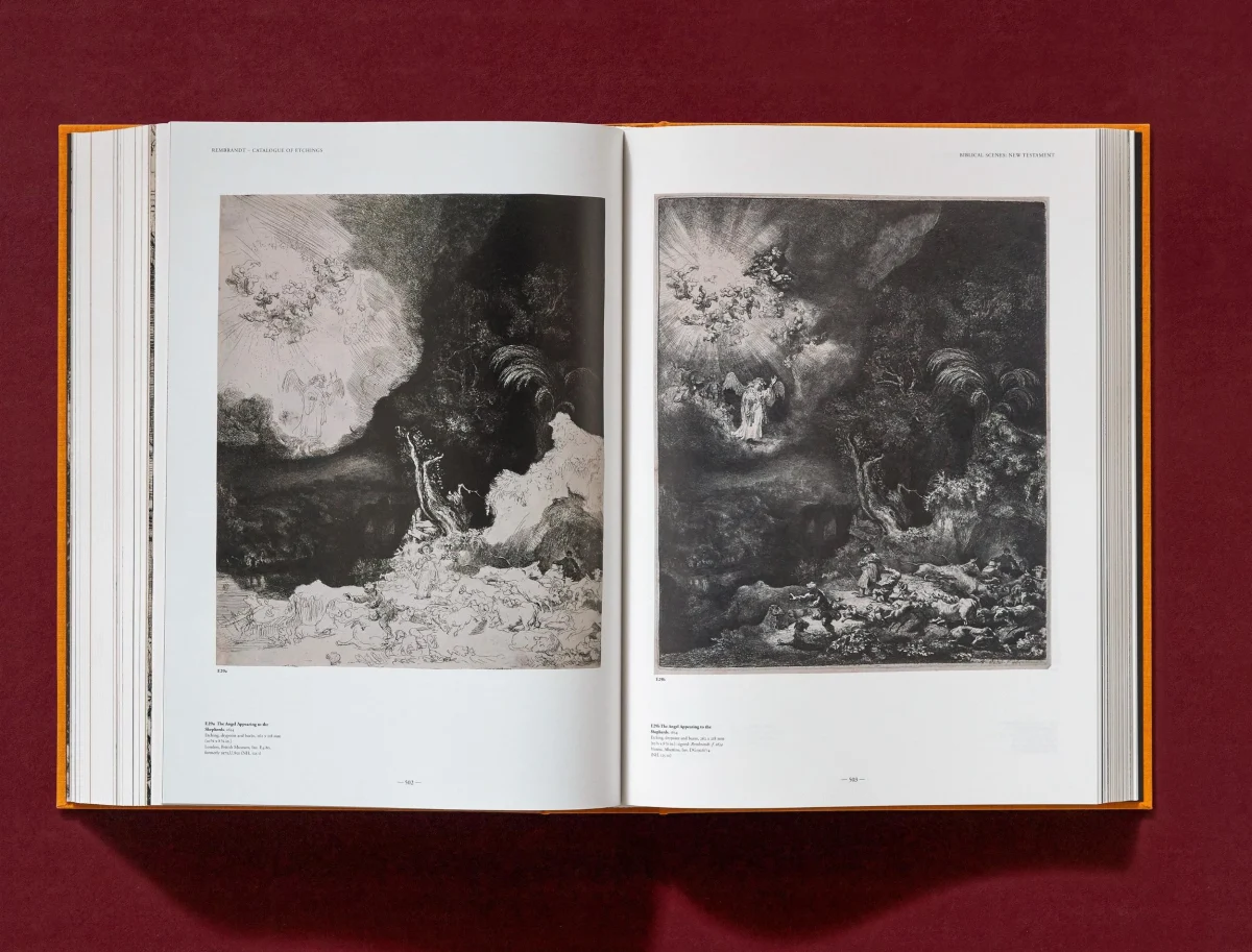 Rembrandt. Sämtliche Zeichnungen und Radierungen