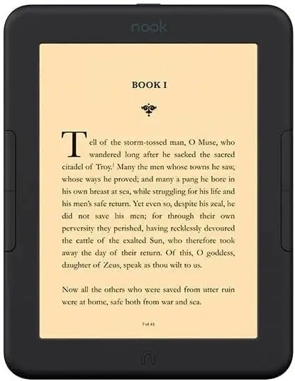 Barnes & Noble Barnes and Noble Nook Glowlight 4 eReader 6 32GB BNRV1100 Black