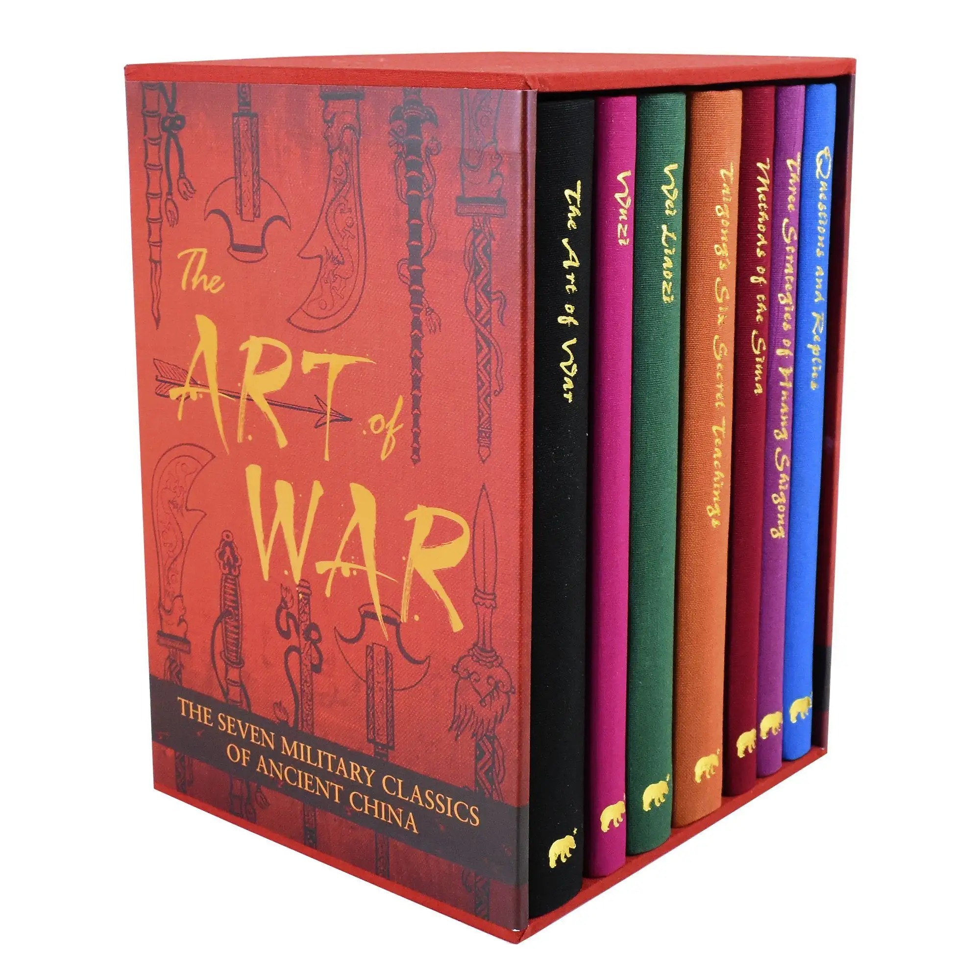 The Art of War 7 Books Collection By Sun Tzu, Wu Qi & Li Jing - Adult - Hardback