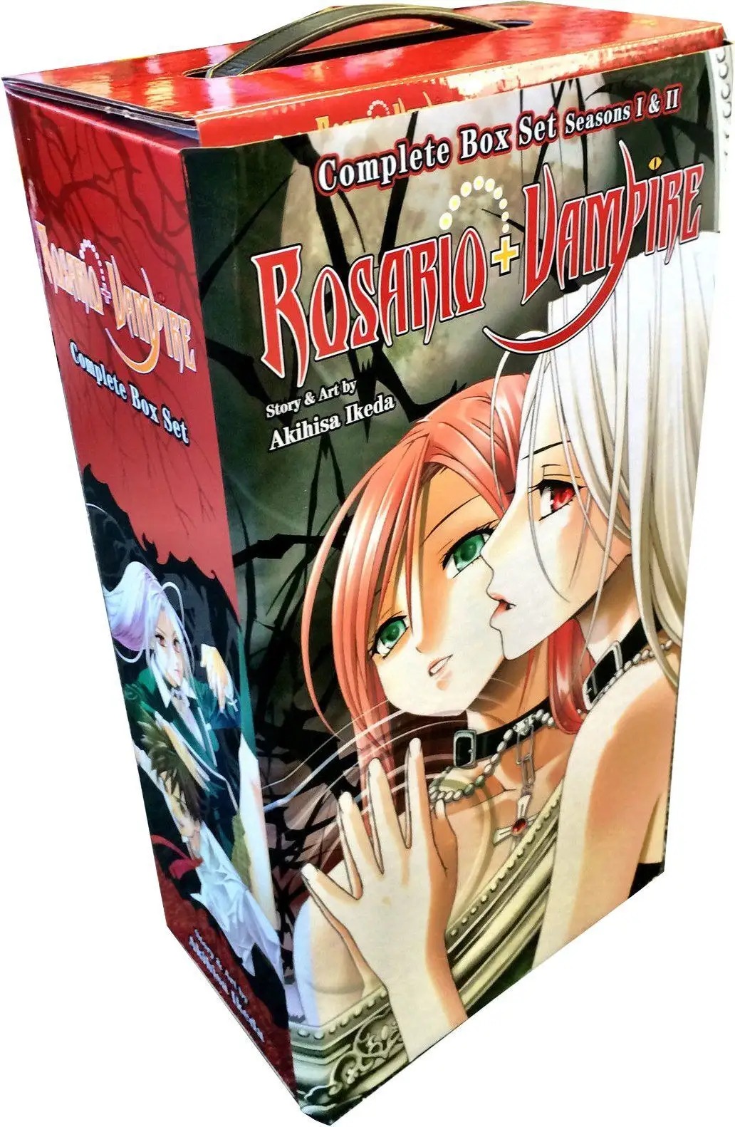 Rosario Vampire Complete 24 Book Box Set: Season I & II - Manga - Paperback - Akihisa Ikeda