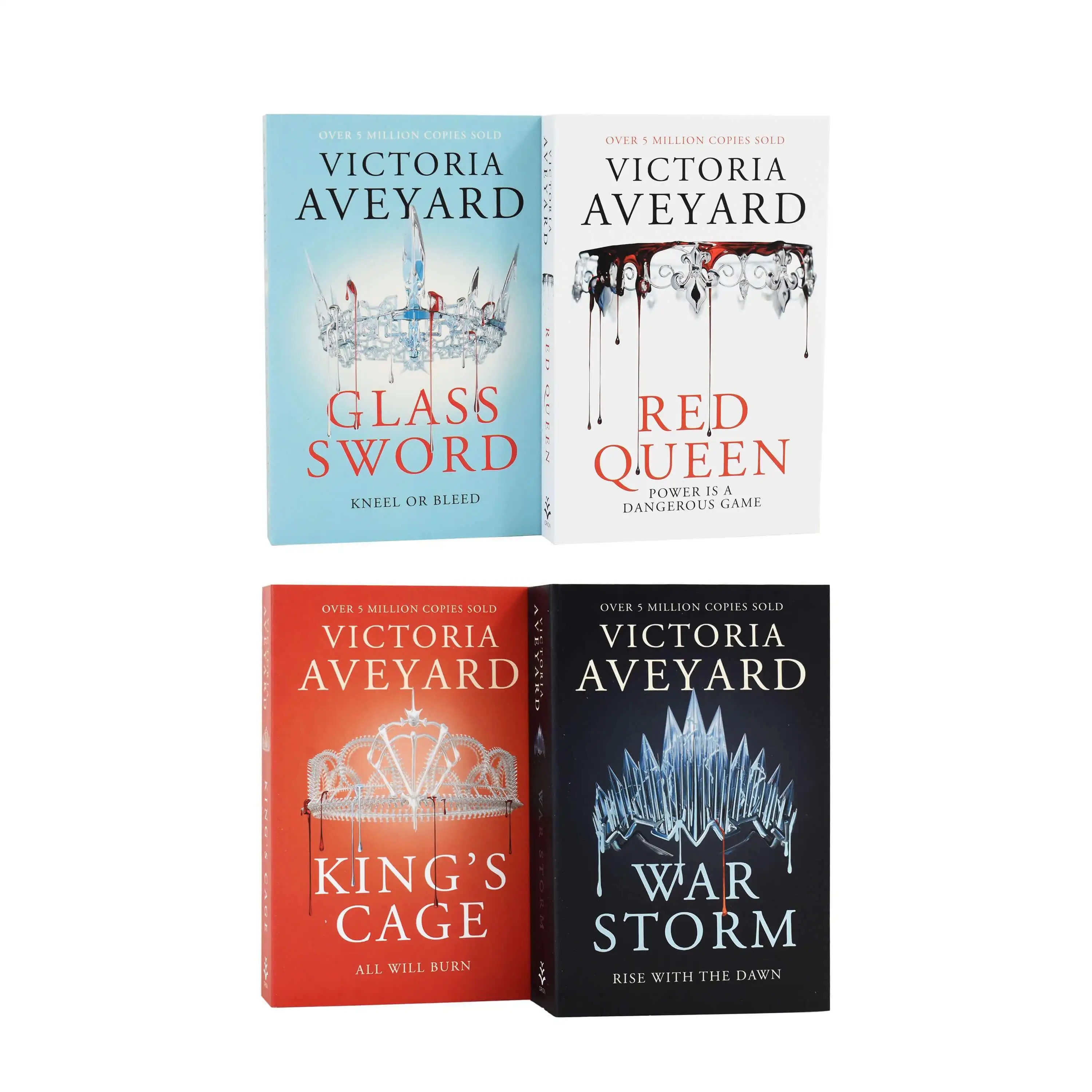Victoria Aveyard Red Queen 4 Books by Victoria Aveyard - Young Adult - Paperback