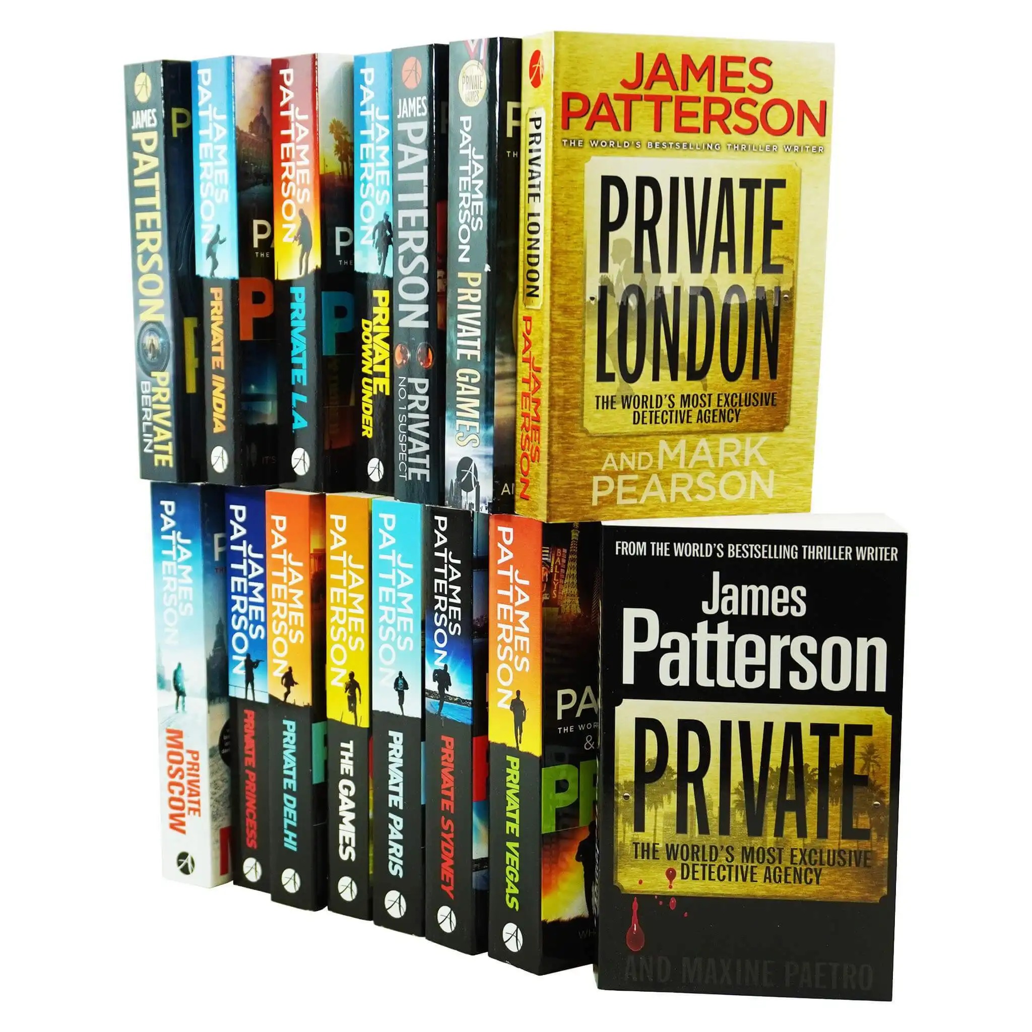 Private Series 15 Books Collection Set by James Patterson - Adult - Paperback