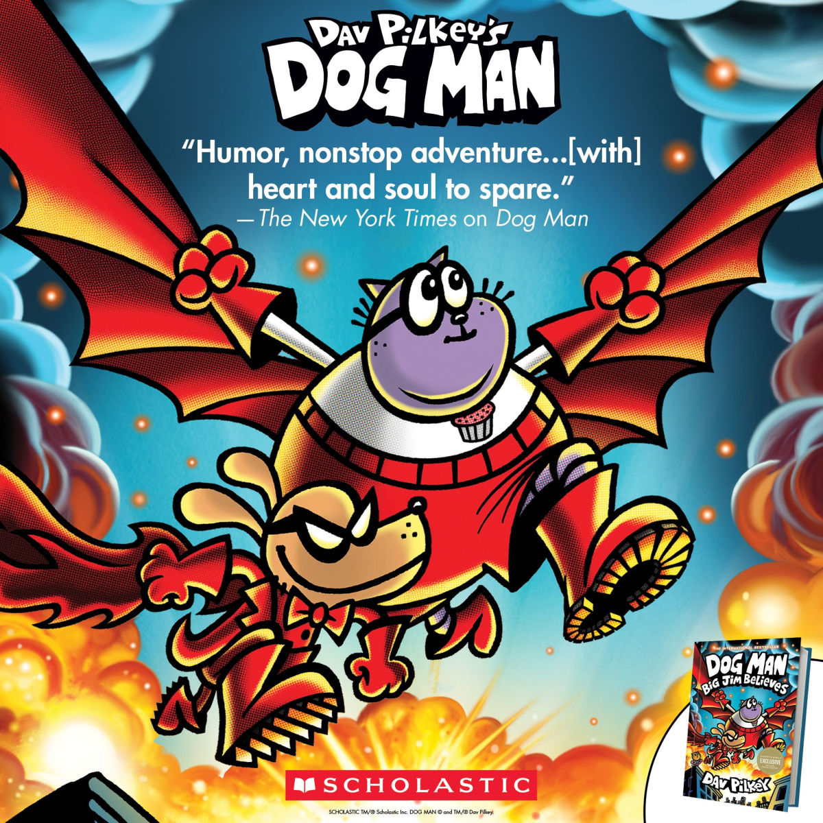 Big Jim Believes (B&N Exclusive Edition) (Dog Man Series #14)
