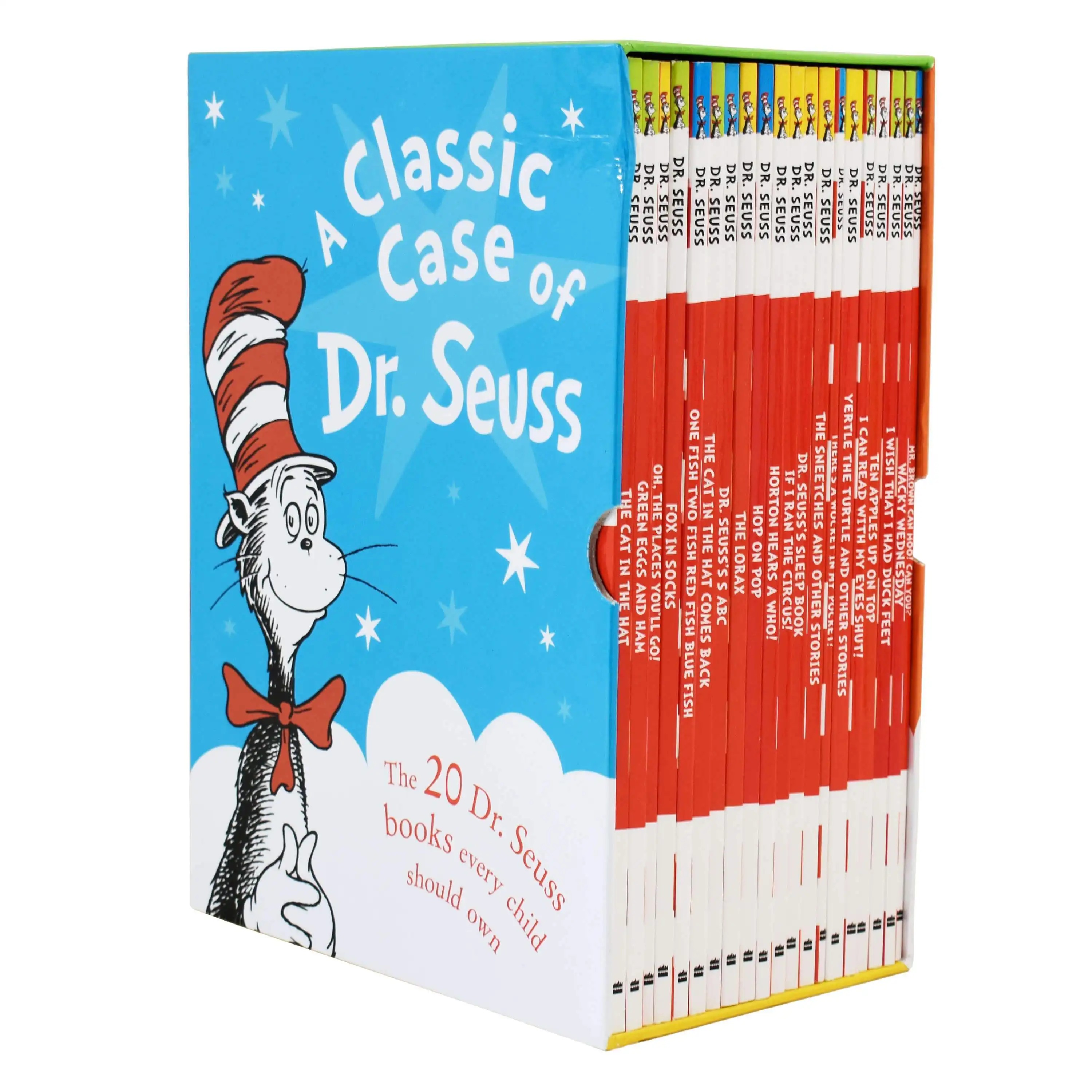 A Classic Case Of Dr. Seuss 20 Books Collection Set - Age 2+ - Paperback